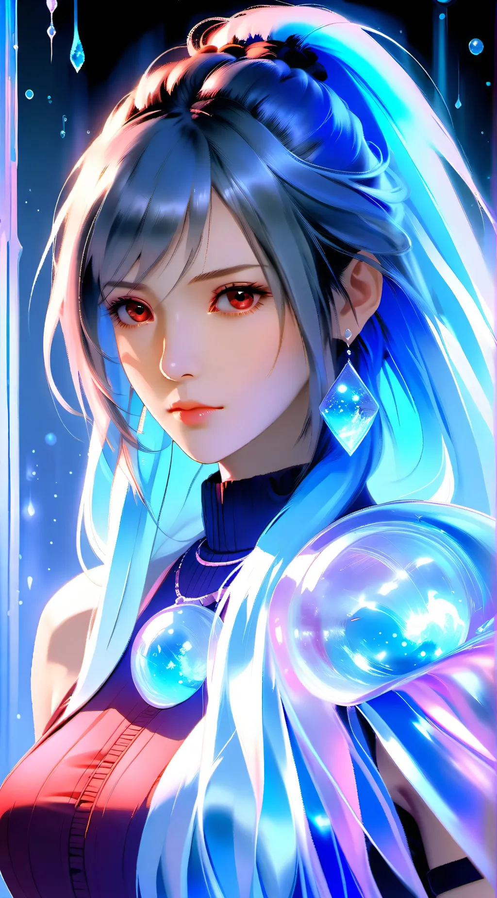 ai character: Clover background