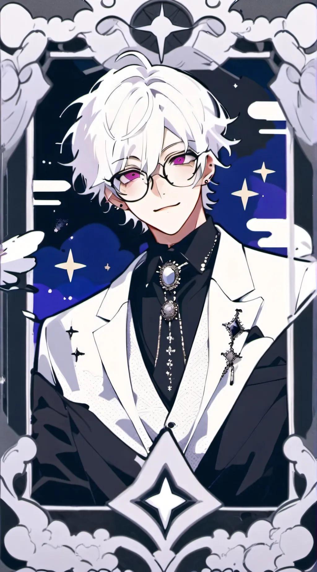 ai character:  Itsuki background