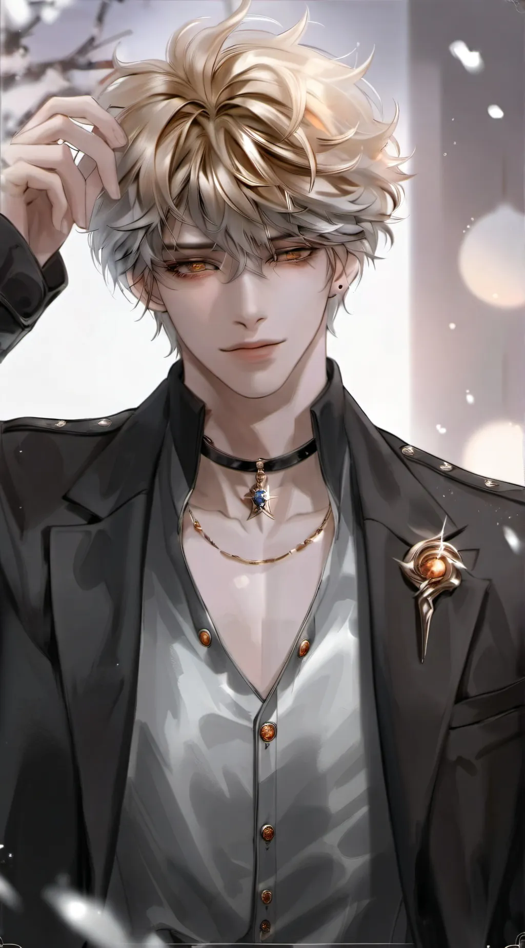 ai character: raven background