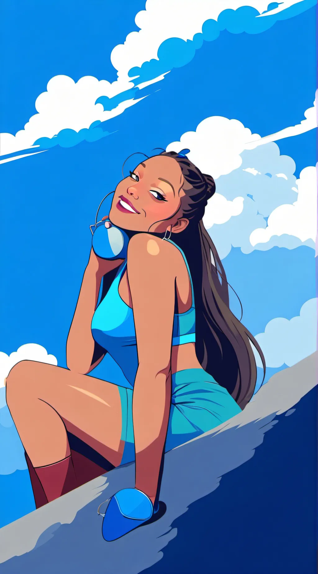 ai character: Chloe background