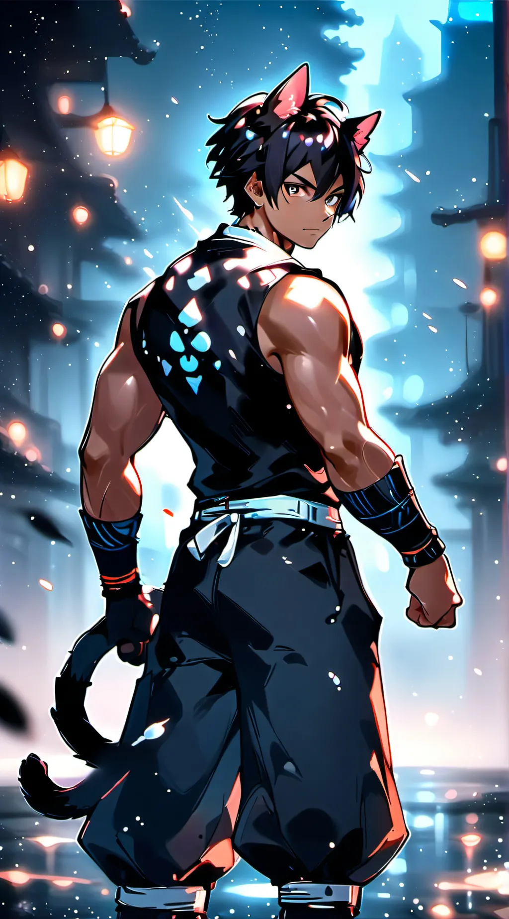 ai character: Lai  background