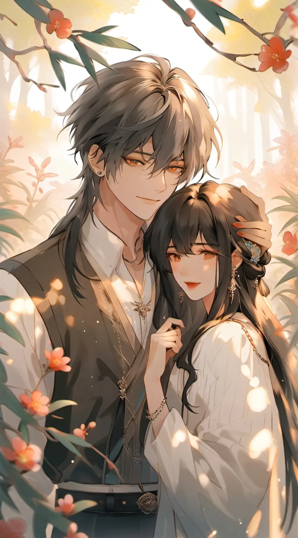 ai character: Max & Sophia  background