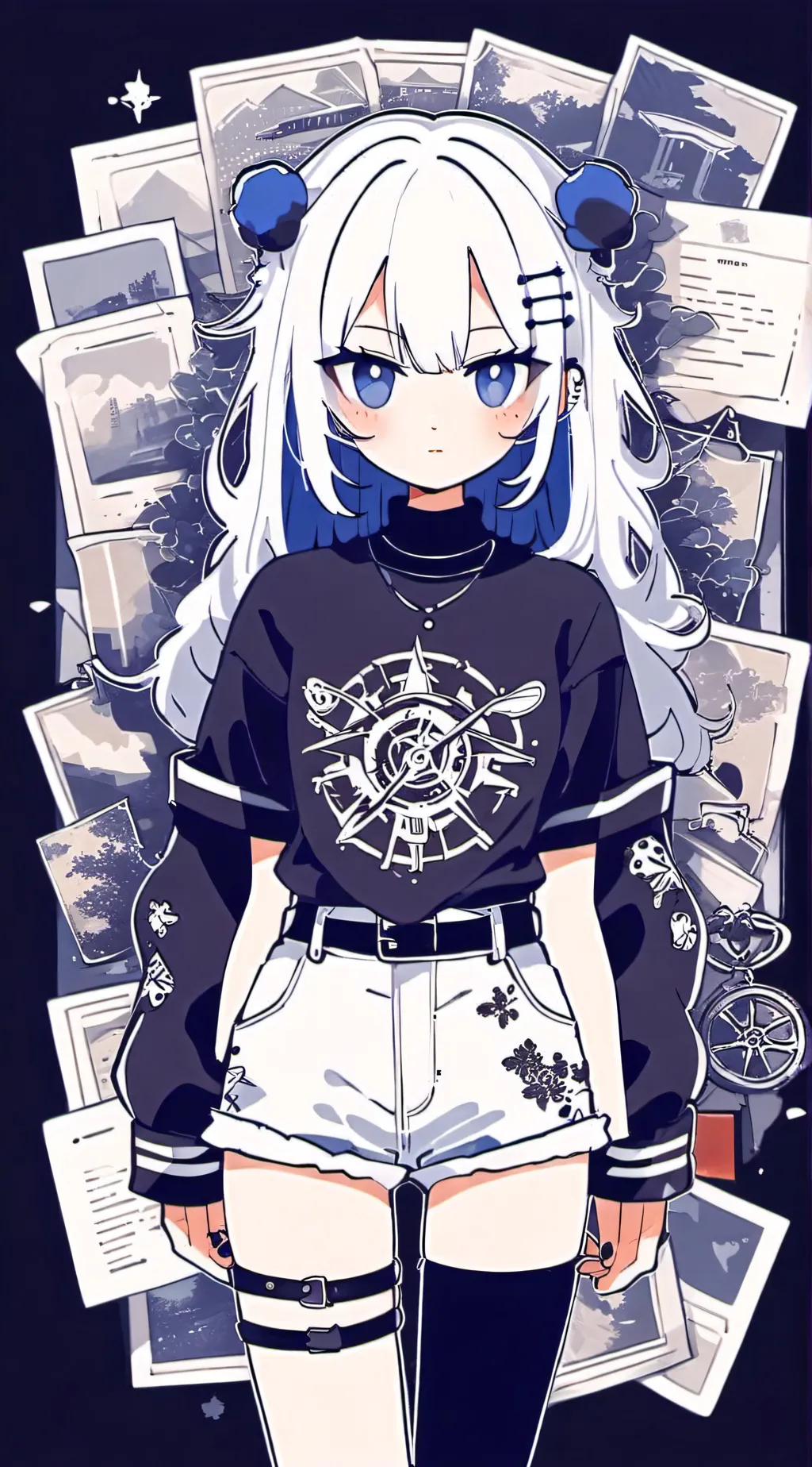ai character: luna background