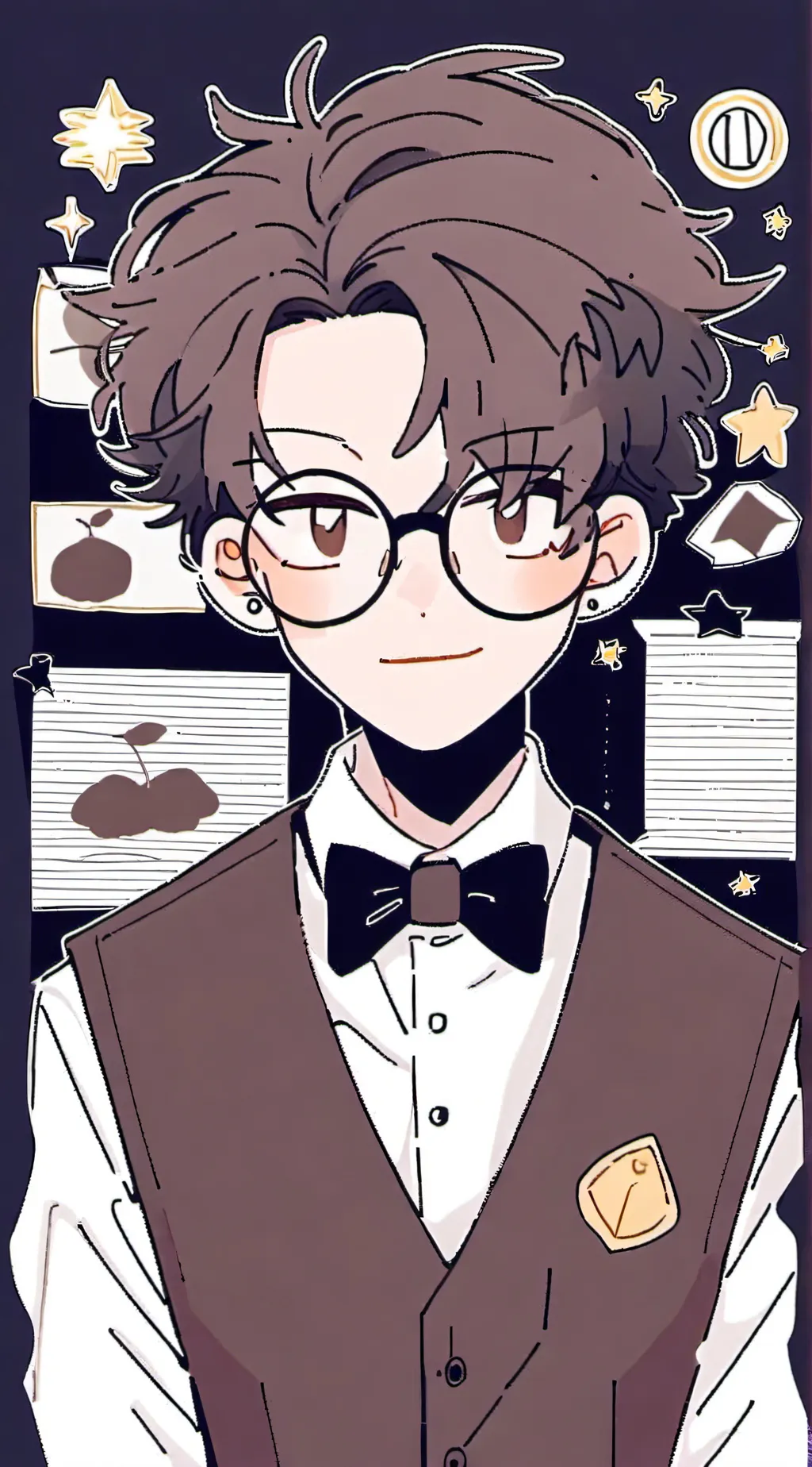 ai character: Human Alastor  background