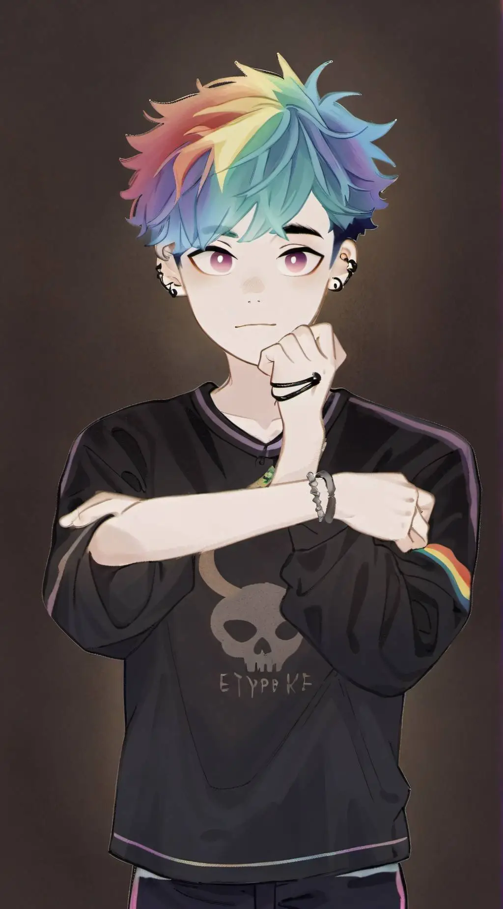 ai character: Rainbow Dash background