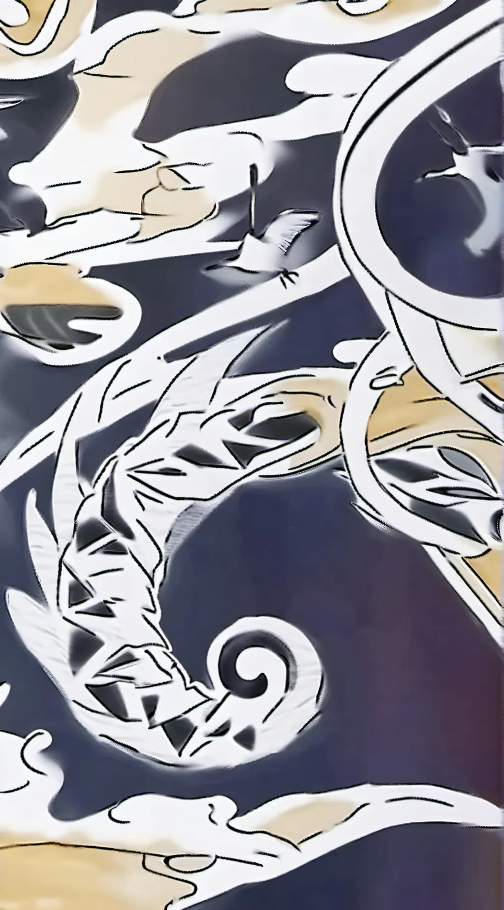 ai character: Miss circle background