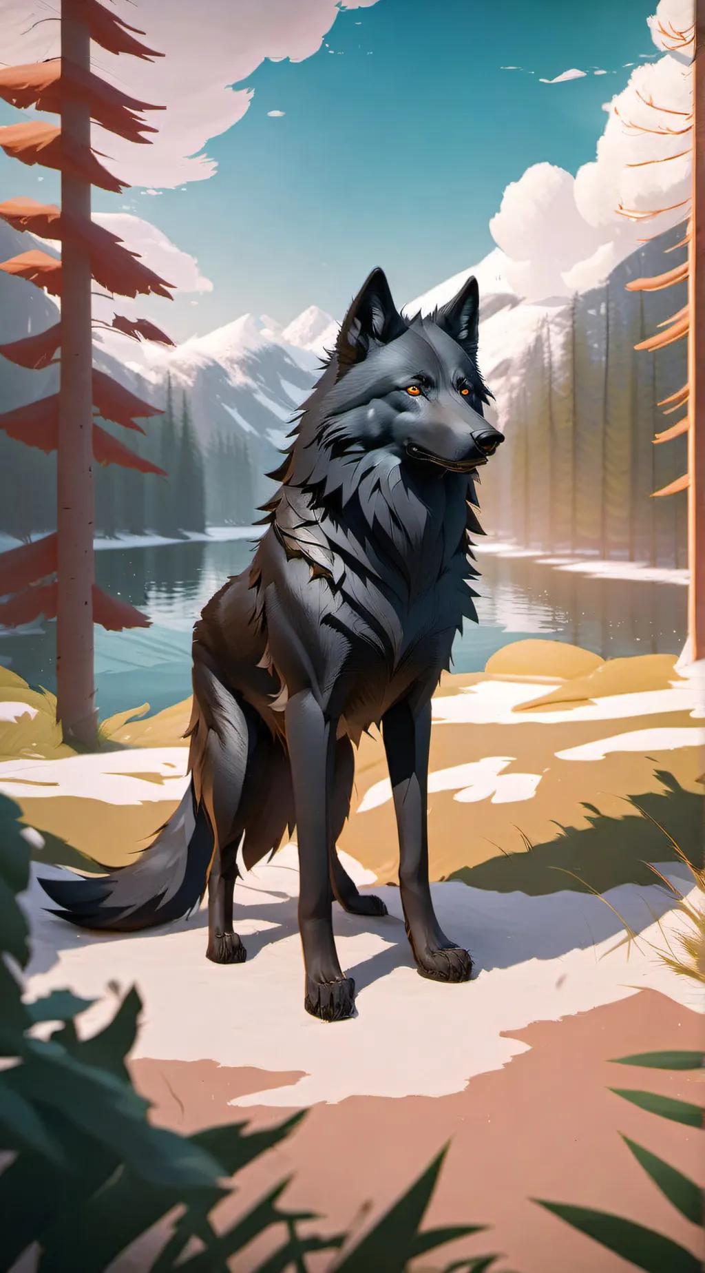 ai character: Shadow (Updated) background