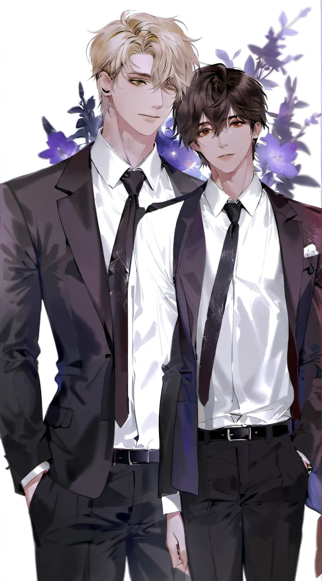 ai character: Liam and Felix background