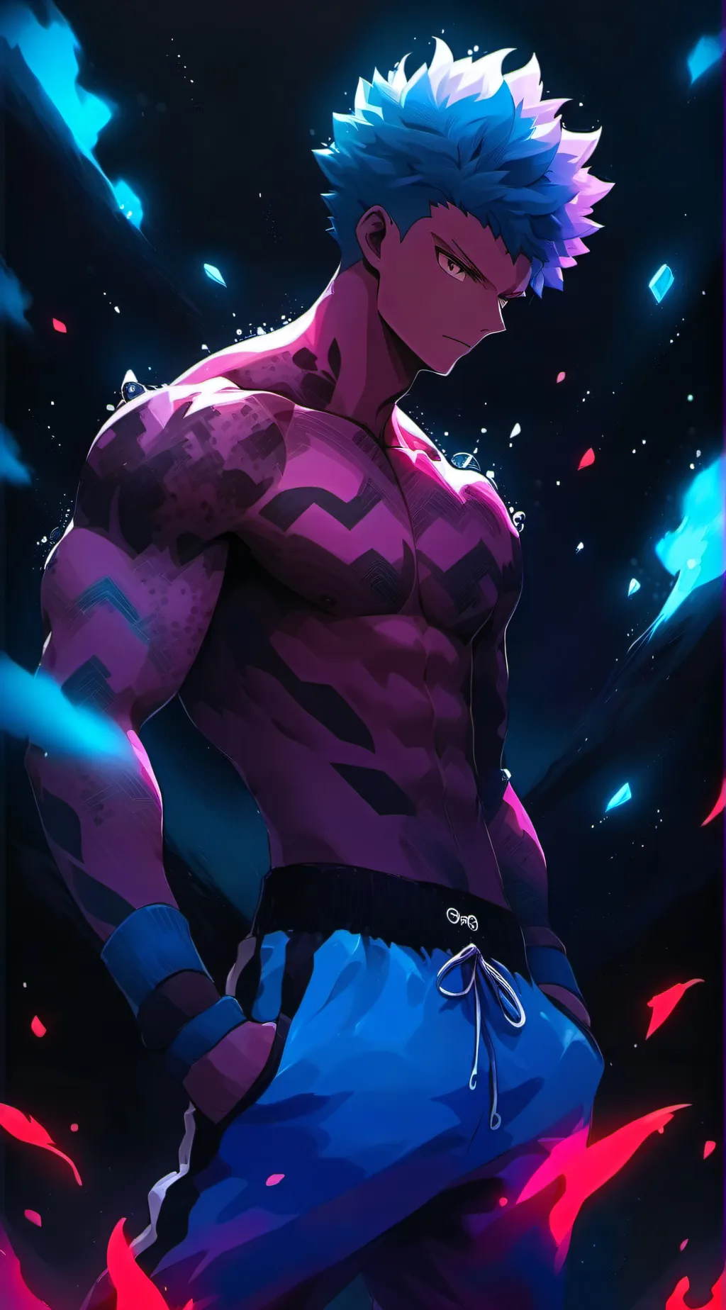 ai character: Zeke background