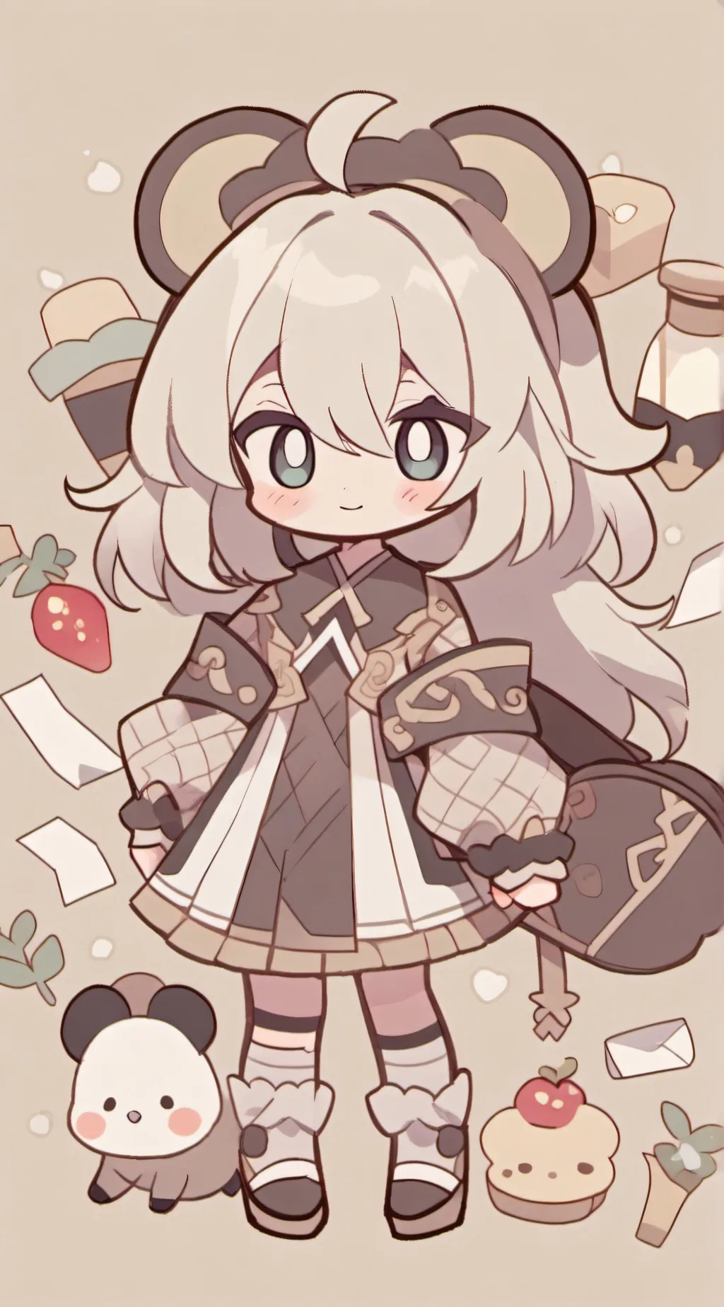 ai character: `~Oliver~` background