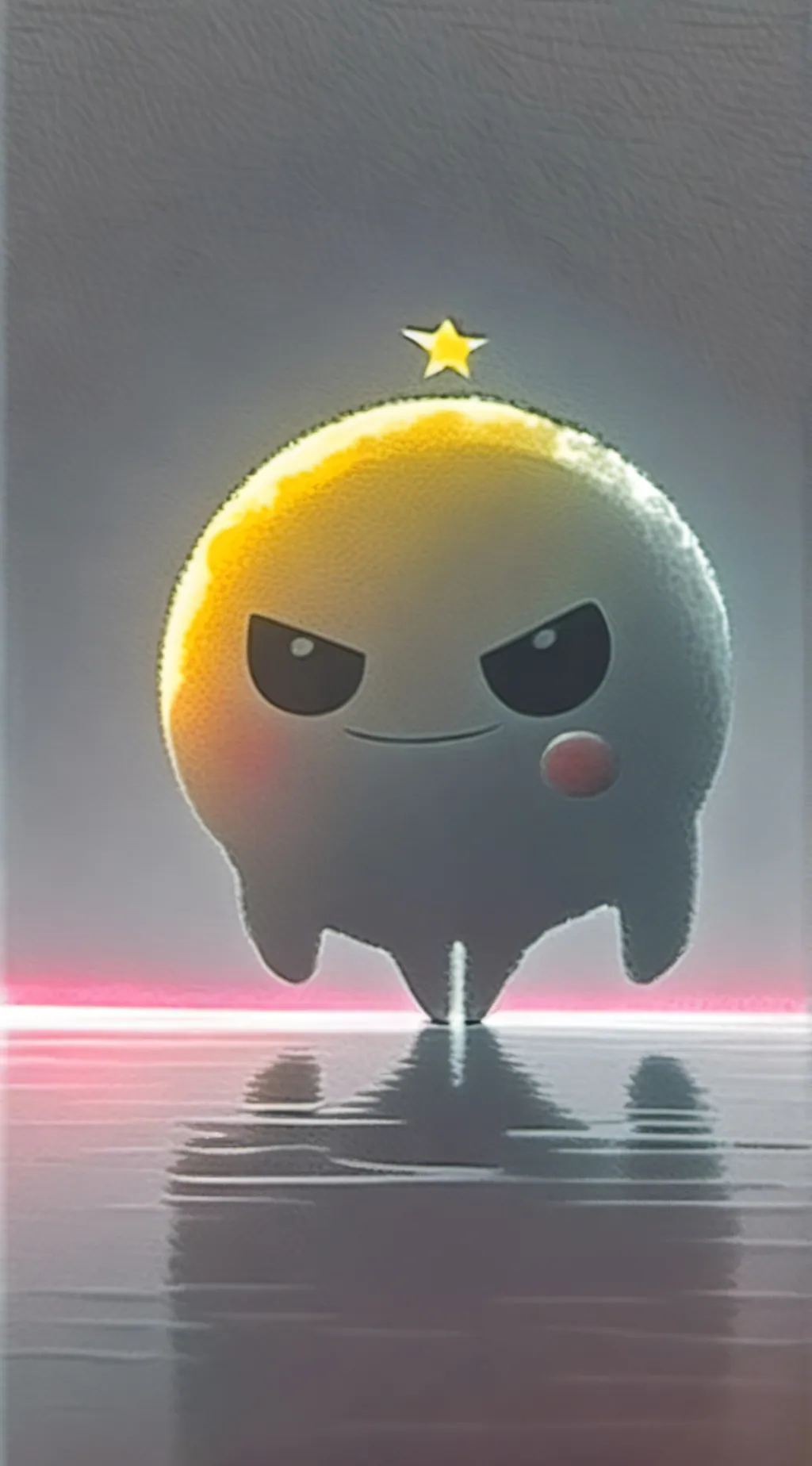 ai character: Leg star drop background