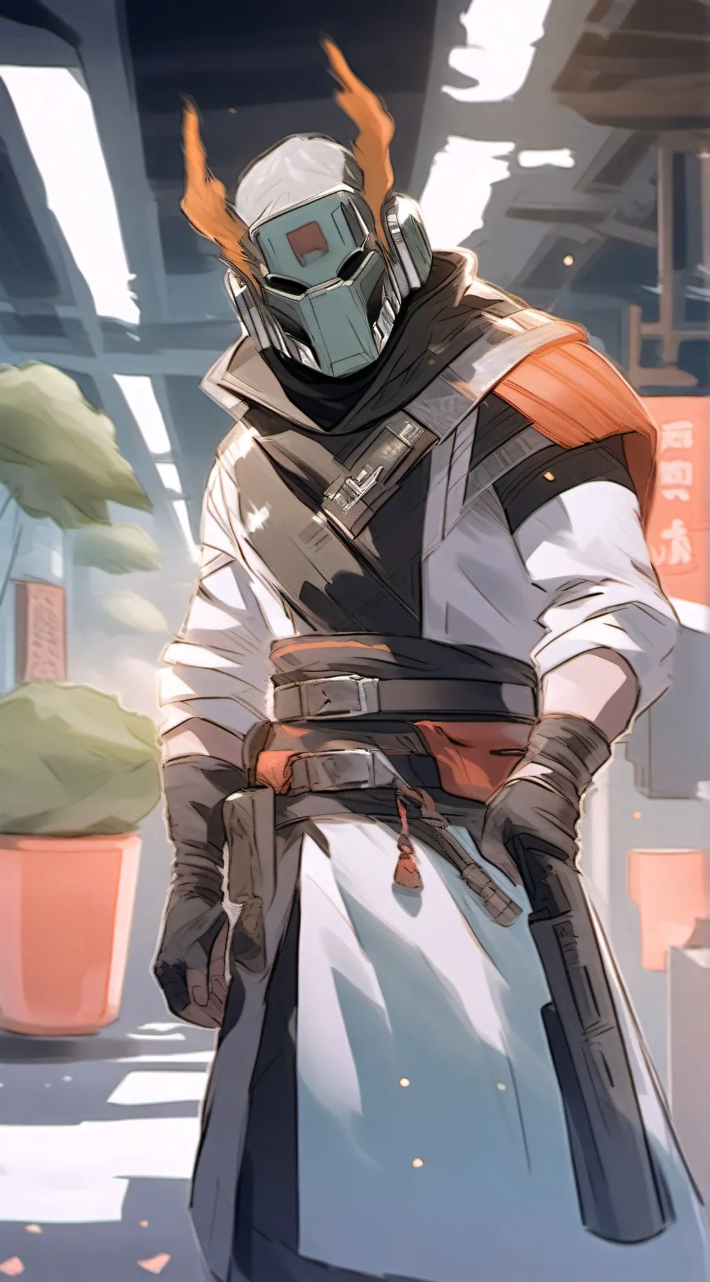 ai character: Sebastian background