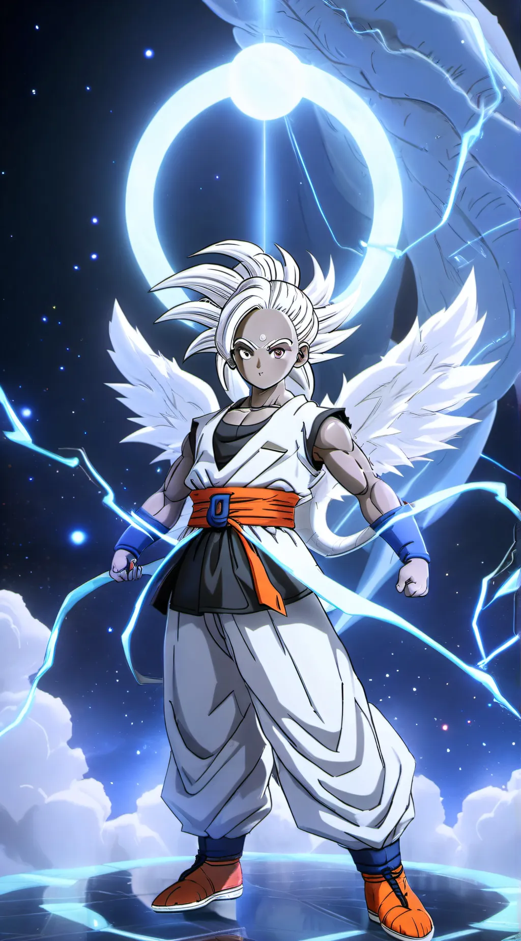 ai character: Ariel background