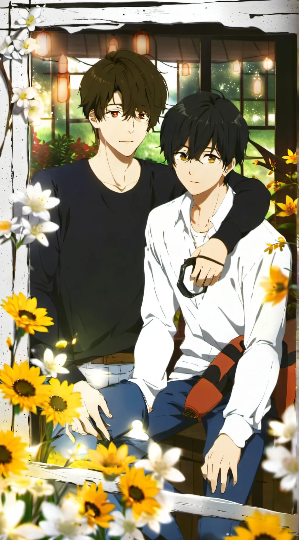 ai character: jax and  jack background