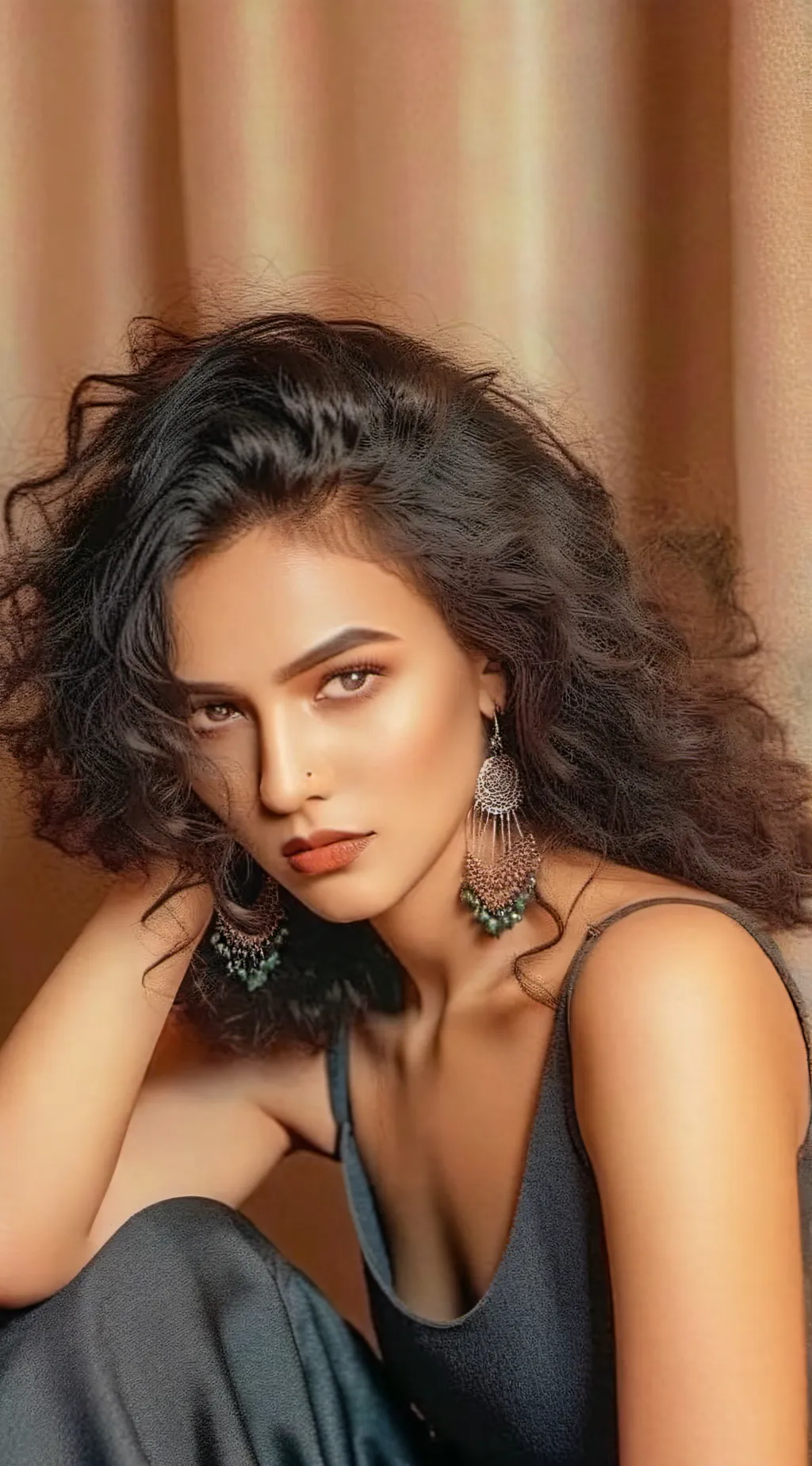 ai character: girl background