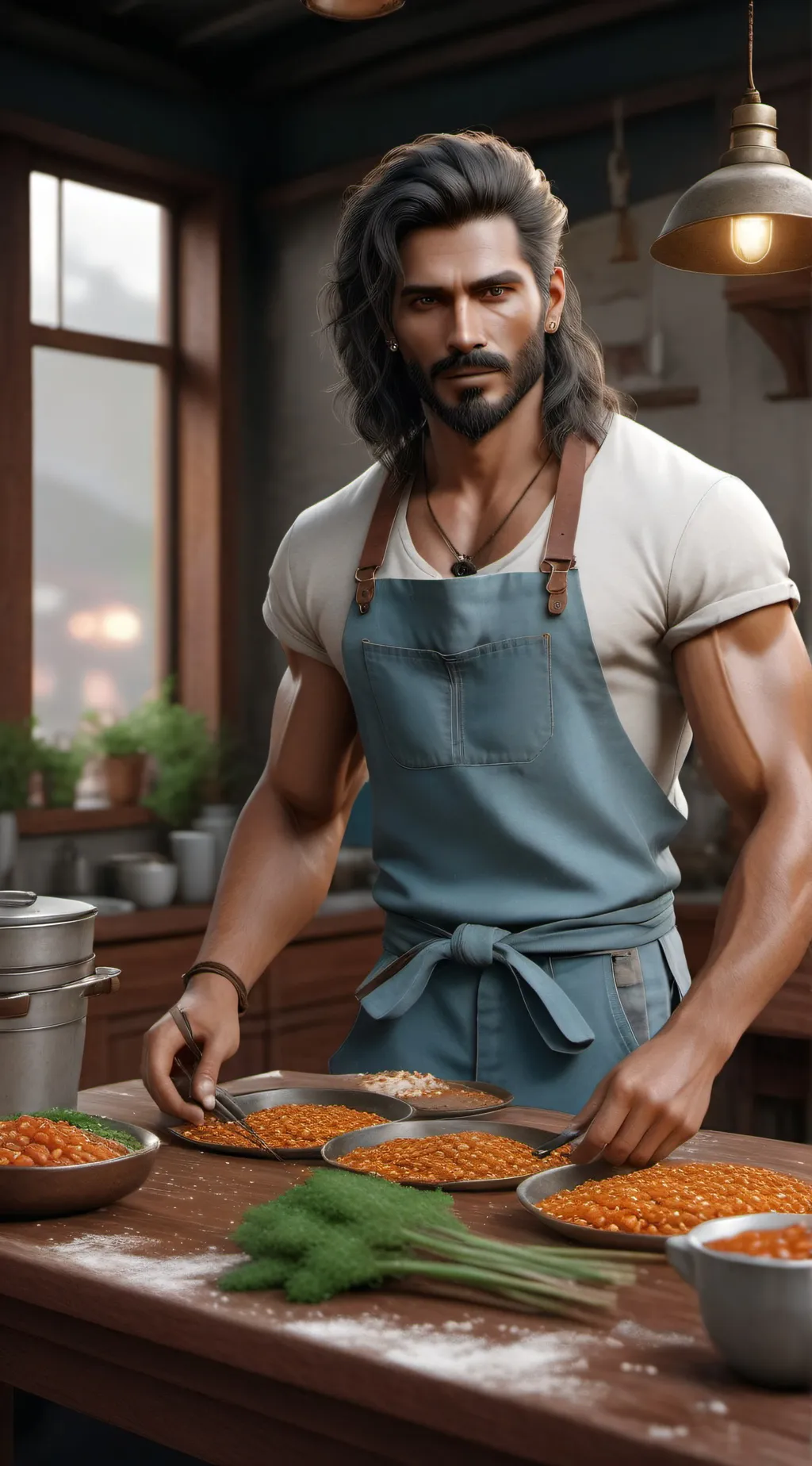 ai character: Samar background