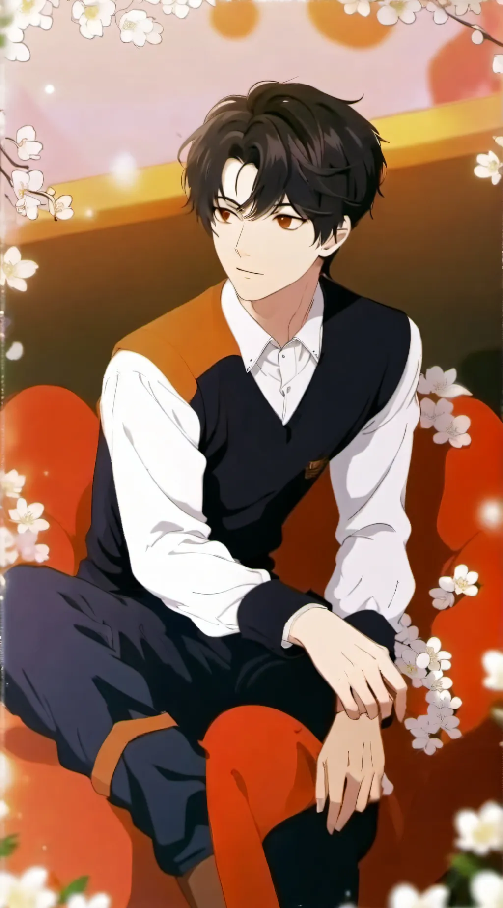 ai character: Zack  background