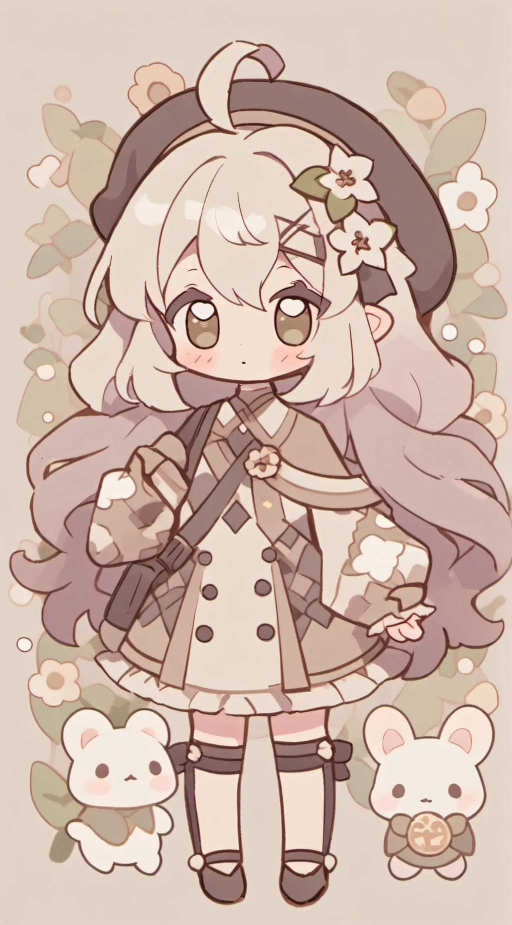 ai character: HH babies background