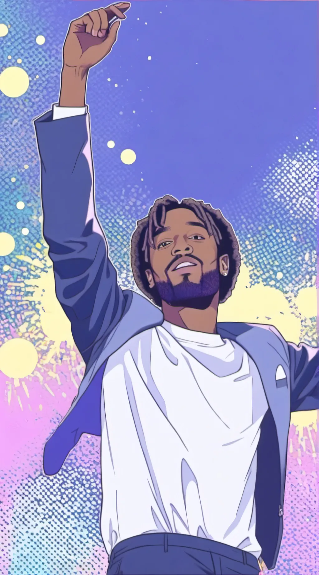 ai character: Drizzy Rizzy background