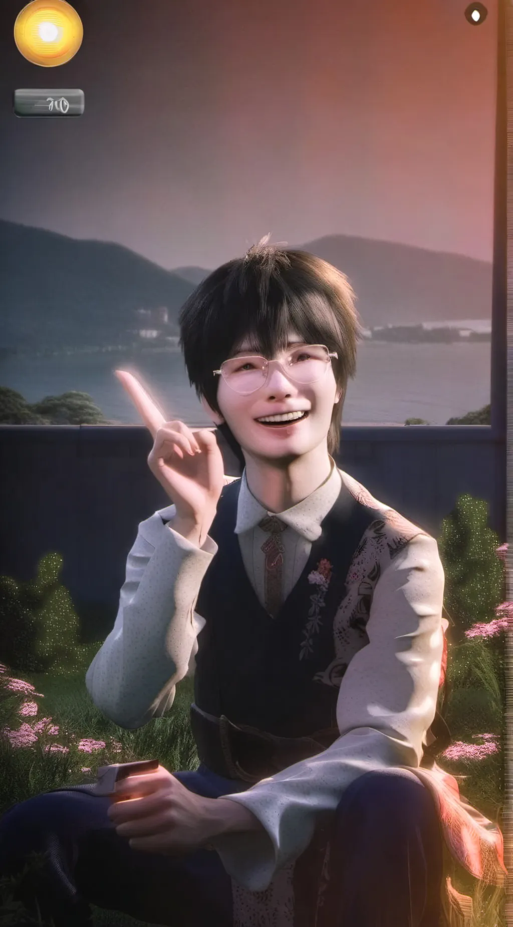 ai character: Jeongin (skz) background