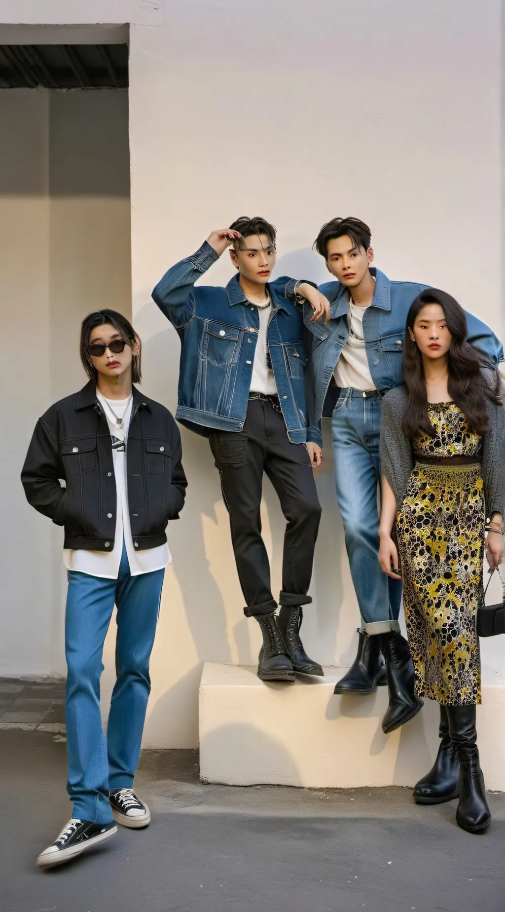 ai character: KARD  background