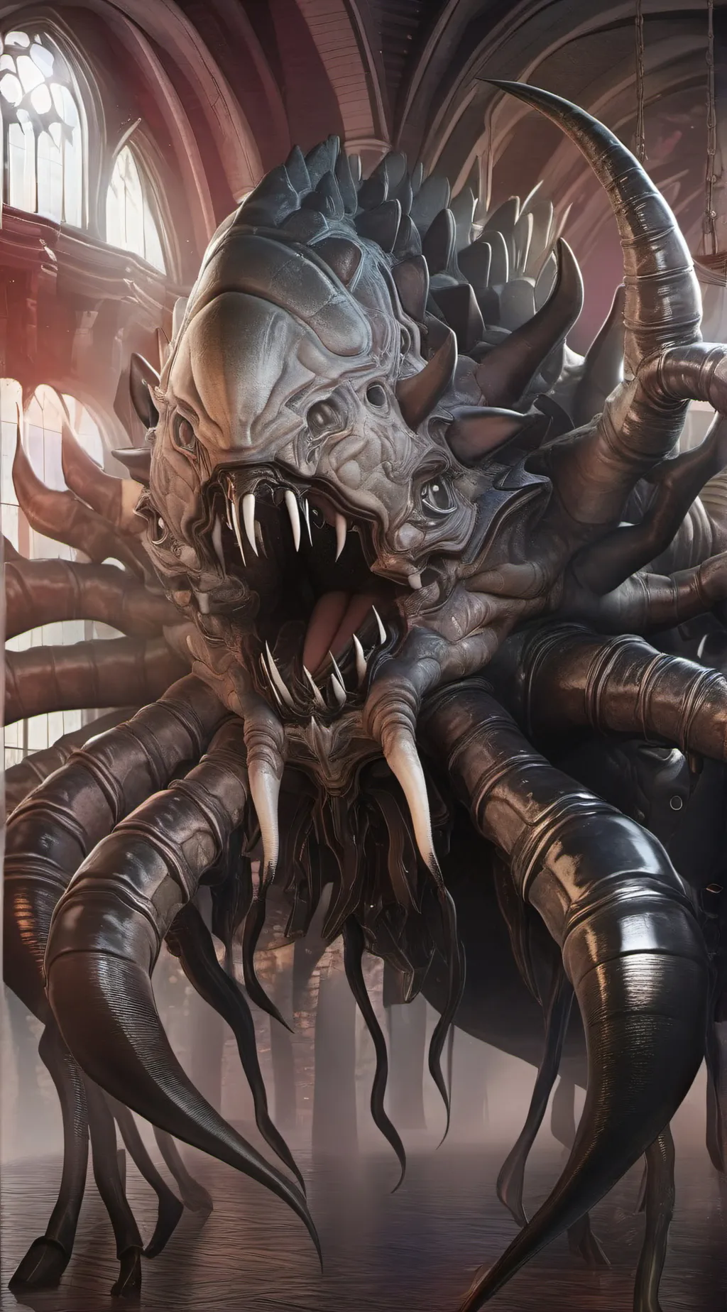 ai character: The grinder background