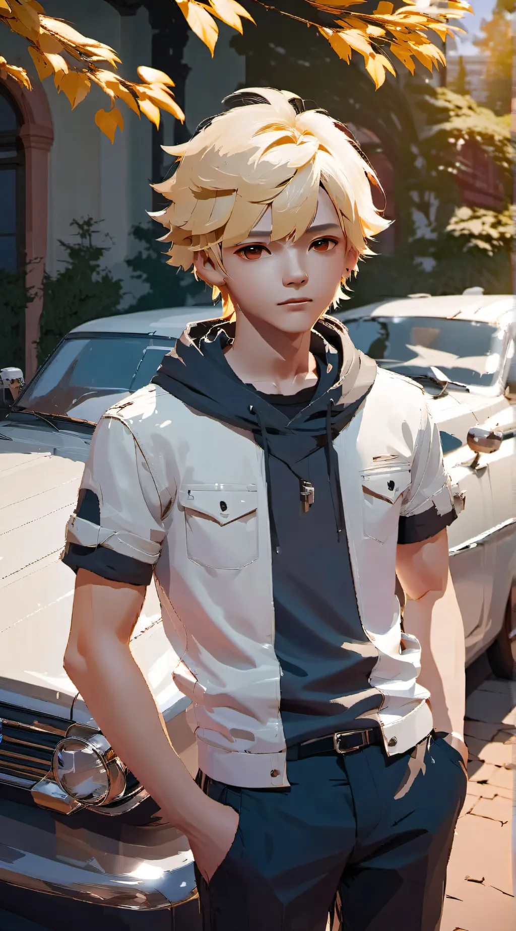 ai character: Mason  background