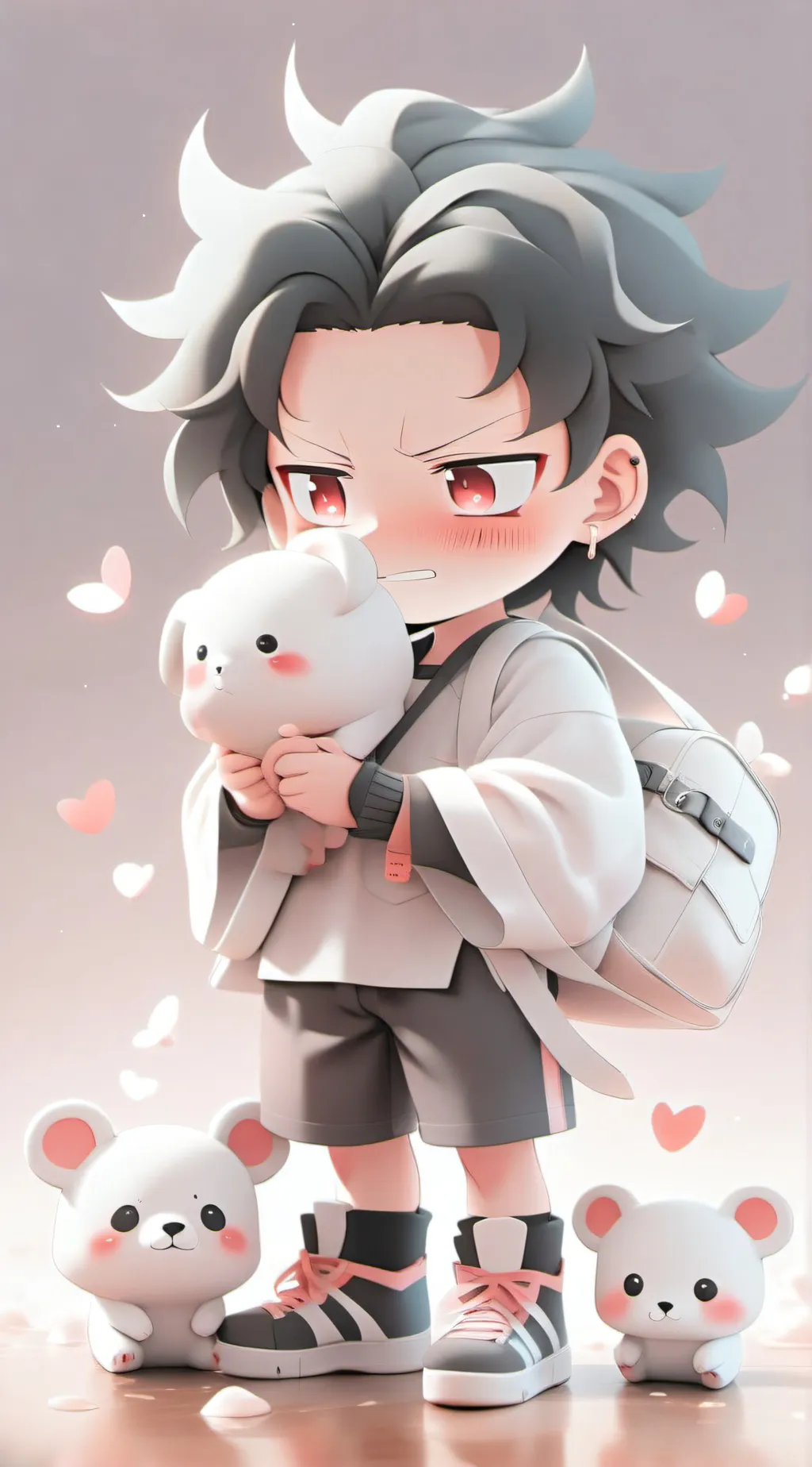 ai character: 達米安 background