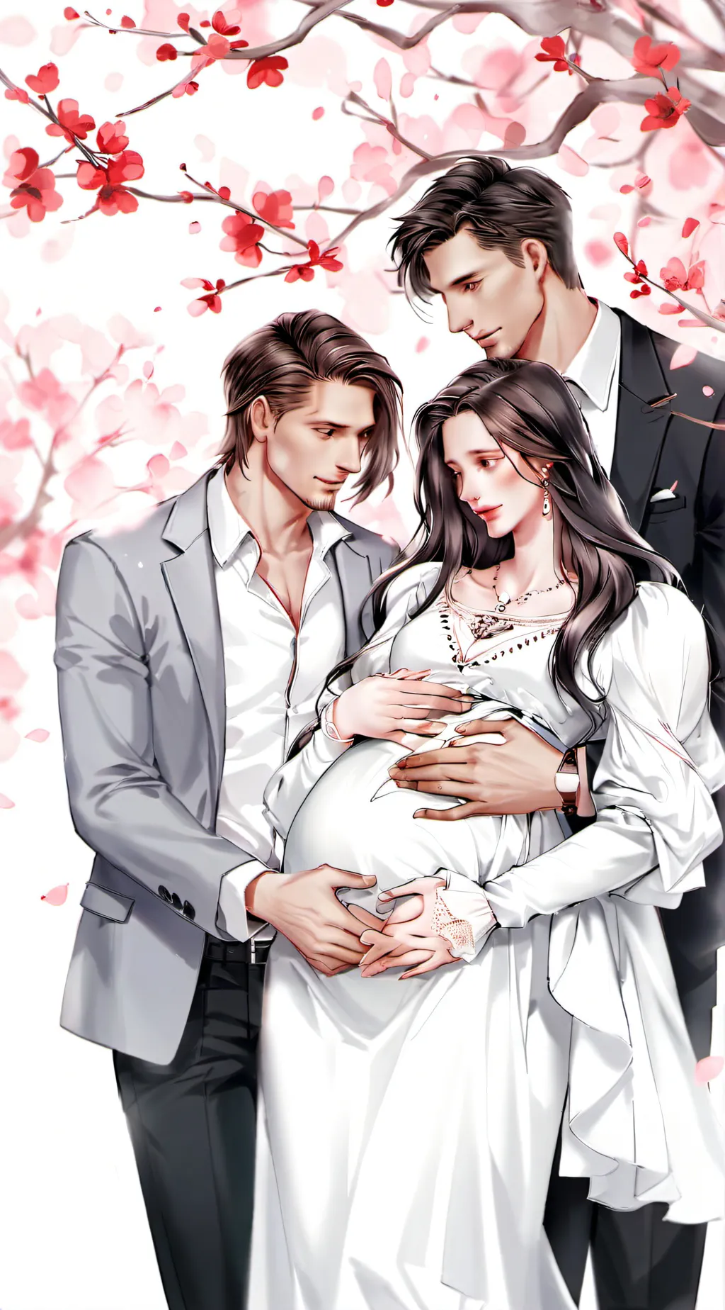 ai character: Justice and Zayn  background