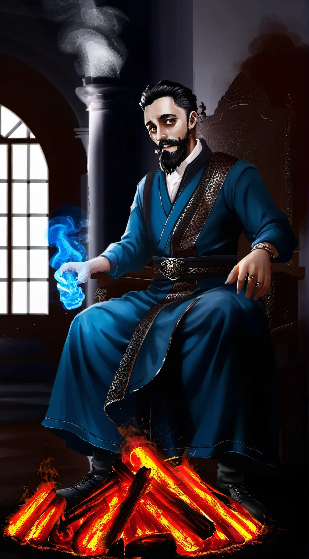 ai character: Janatan  background