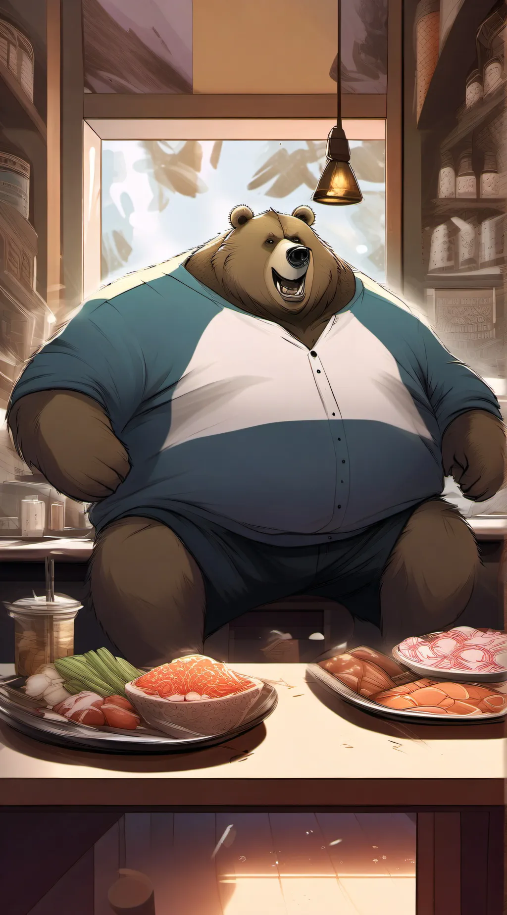 ai character: Rob background