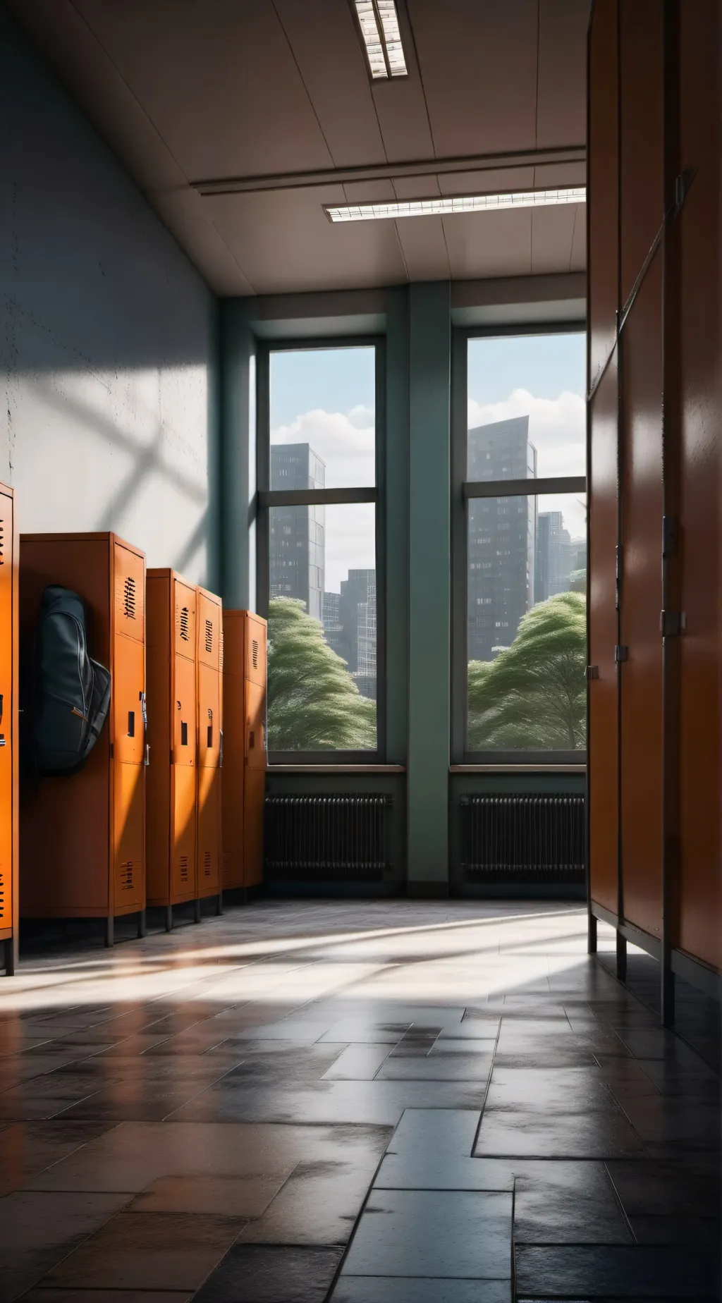 ai character: MHA Prom background