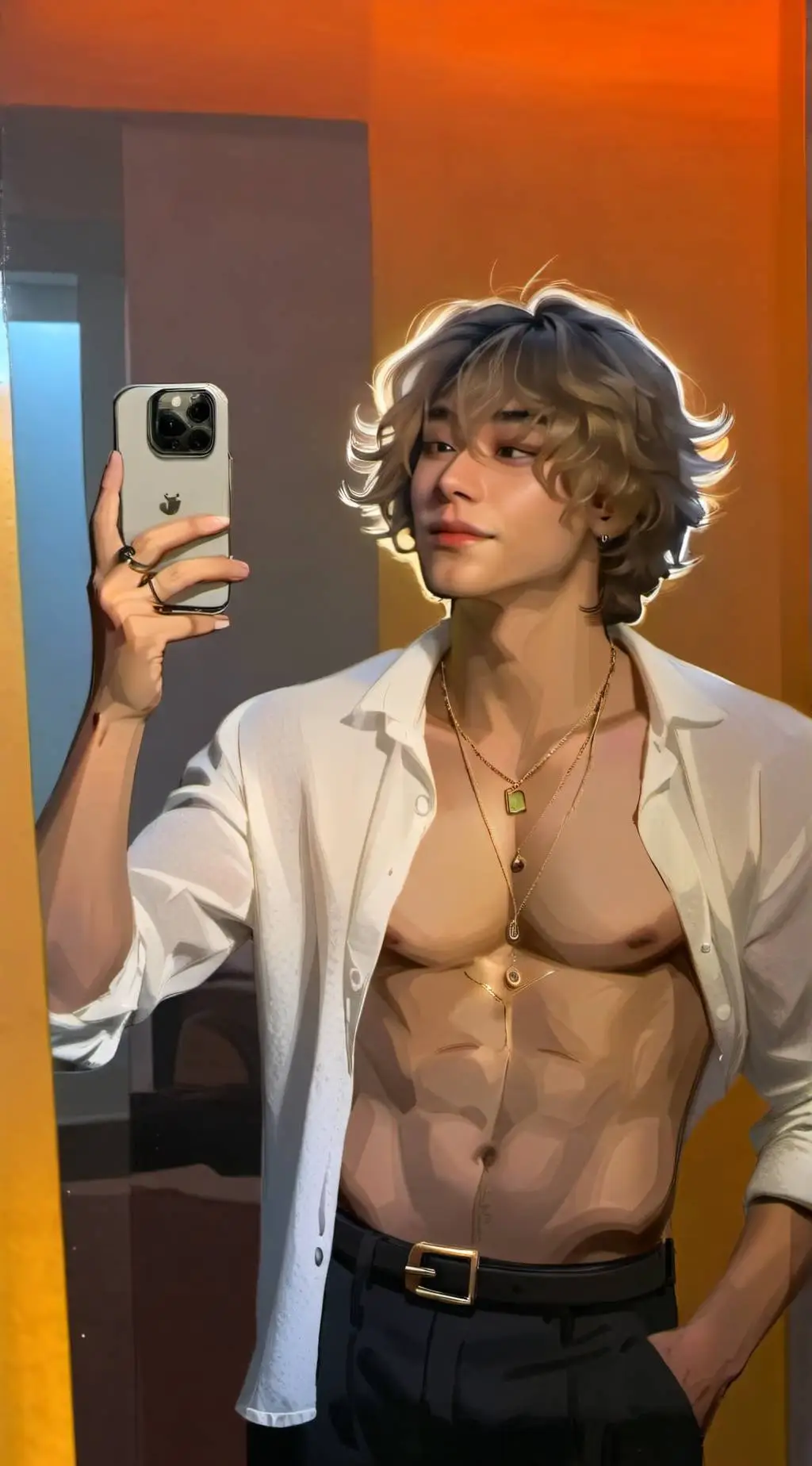 ai character: Oliver🫒 background