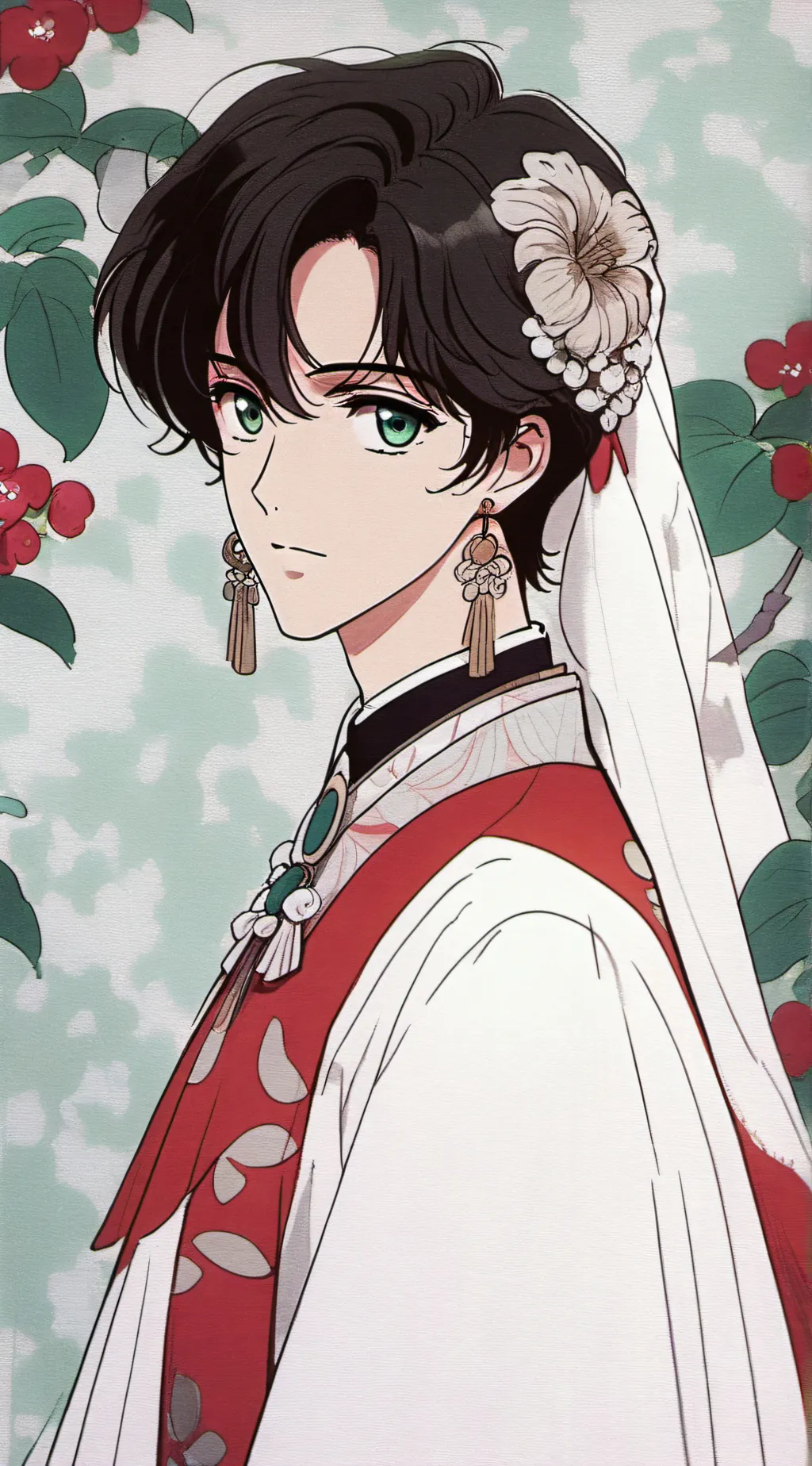 ai character: W background