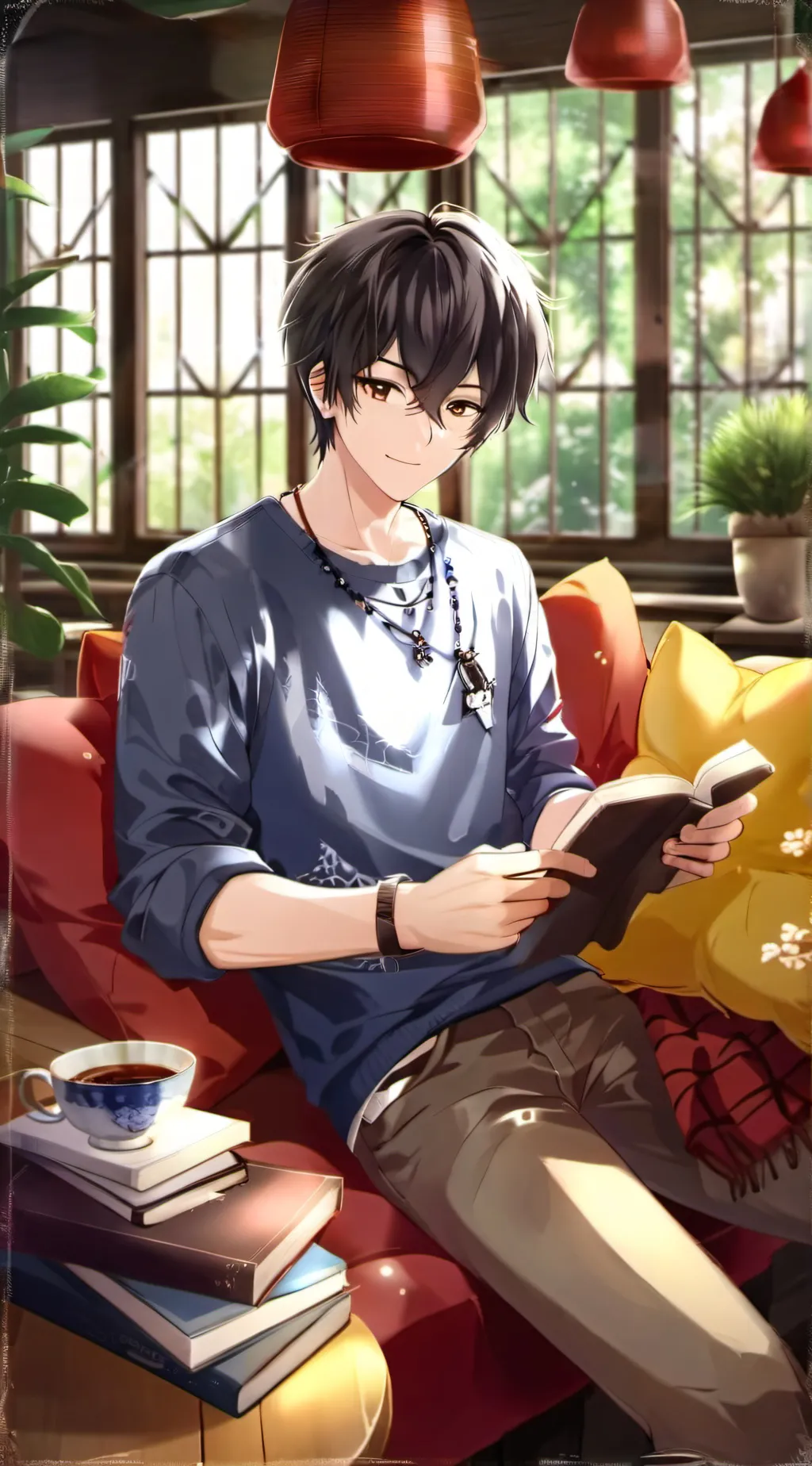 ai character: Rayden background