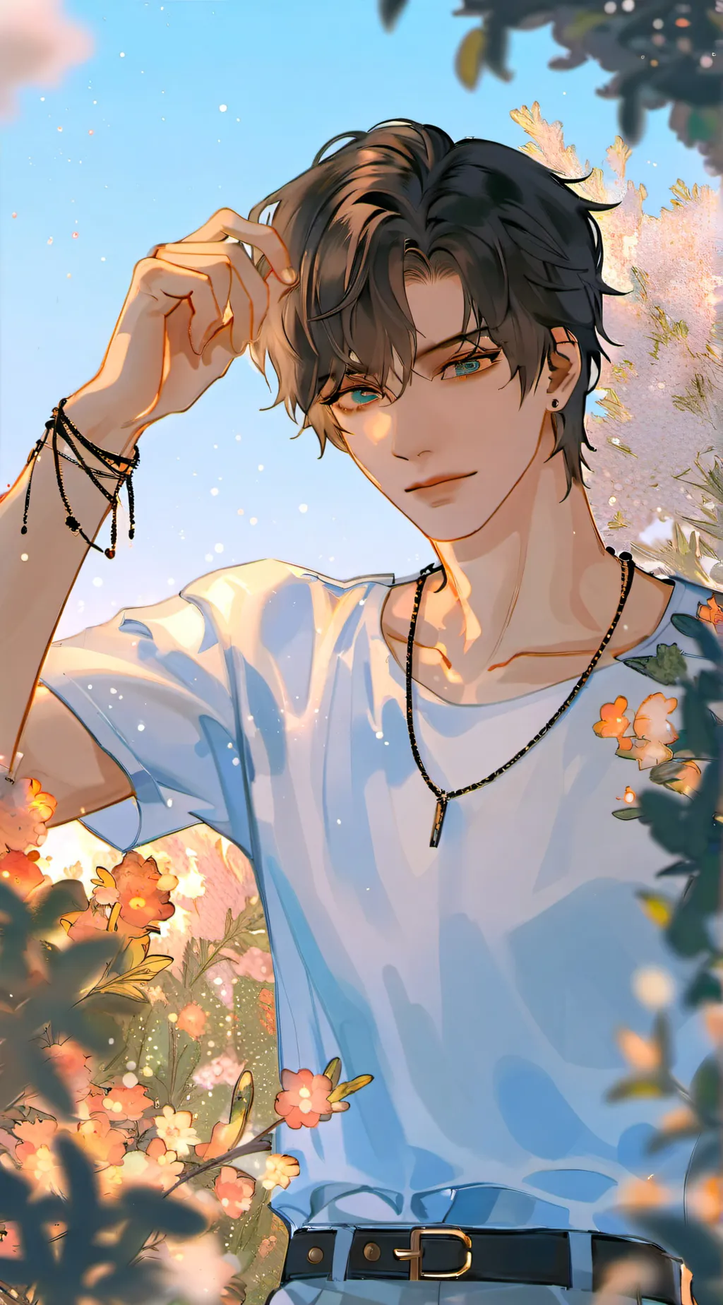 ai character: -+Liam+- background