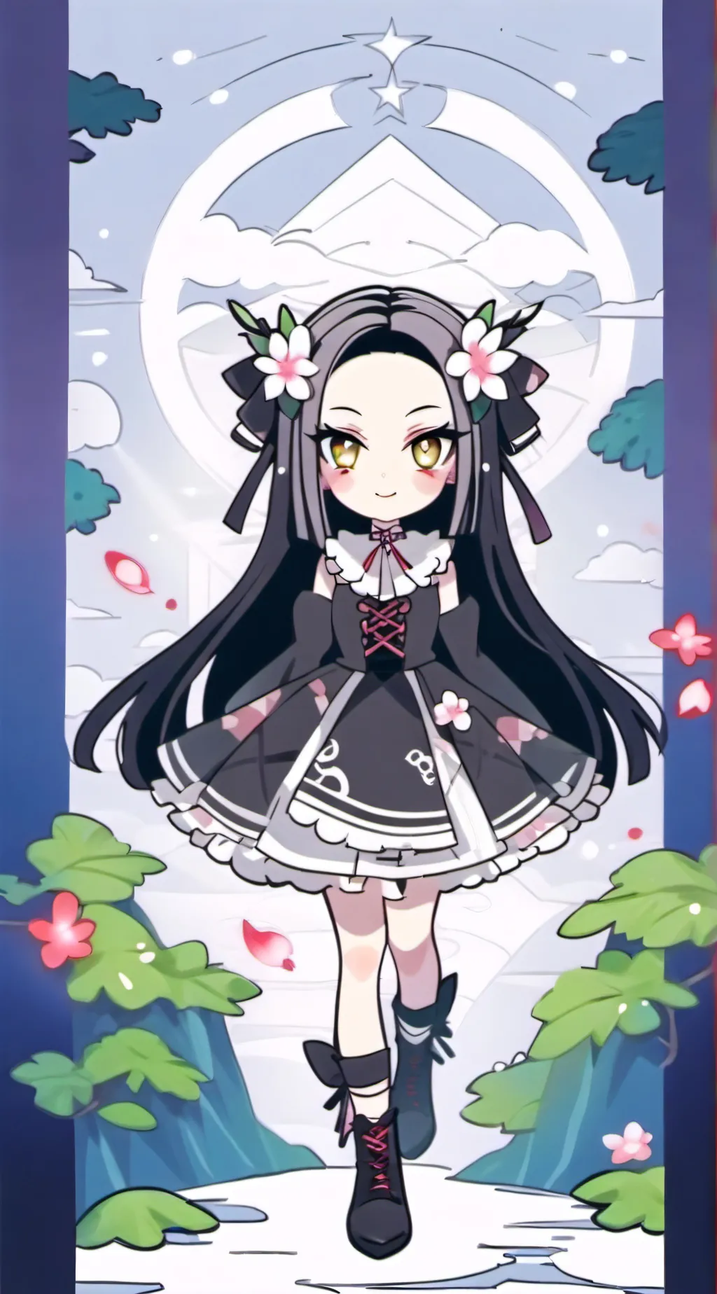 ai character: Tiler background