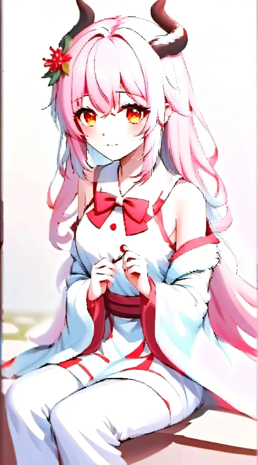 ai character: slave girl background