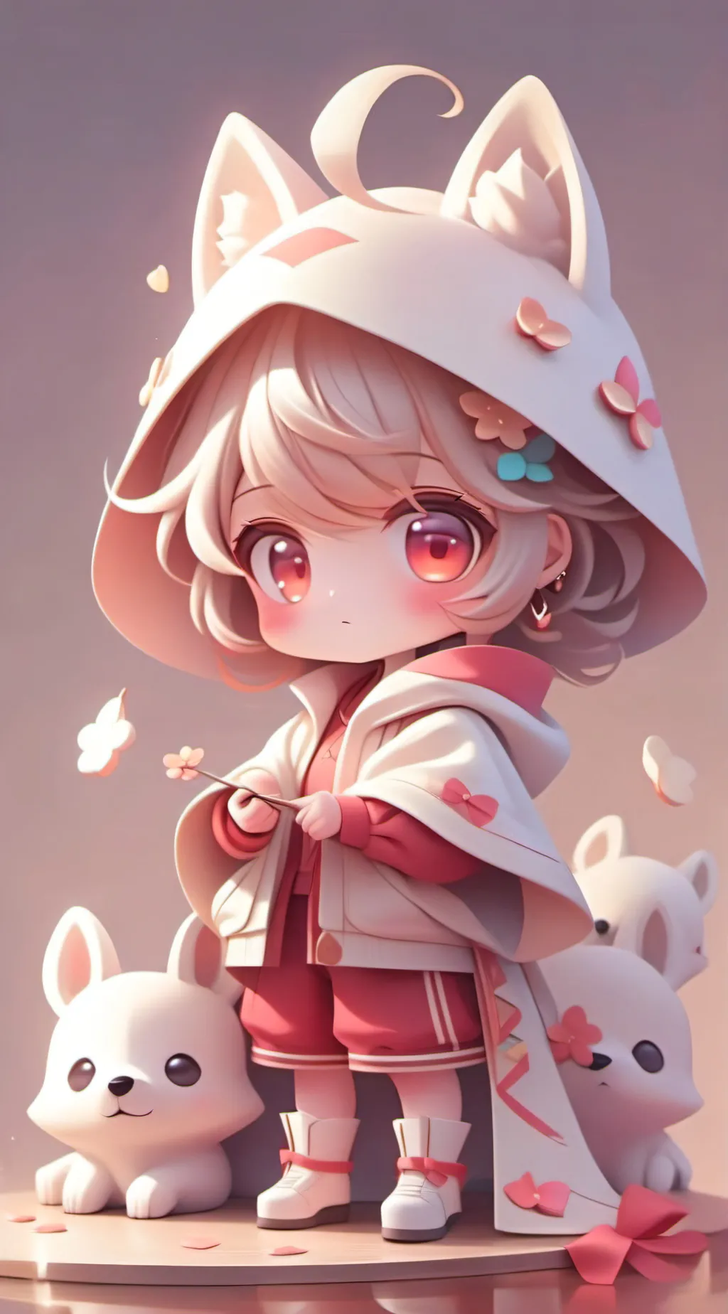 ai character: Baby loona background