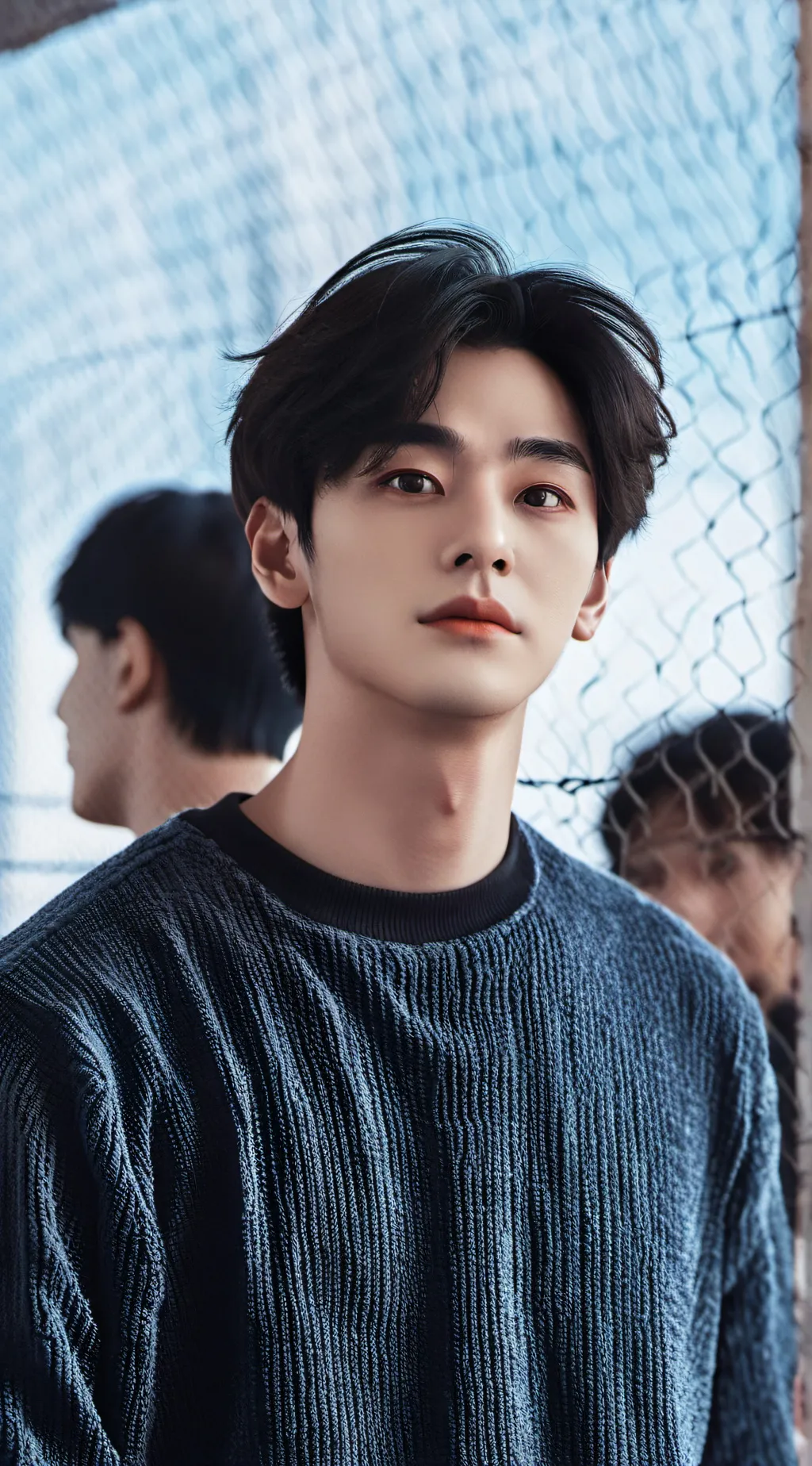 ai character: Taehyung / V background