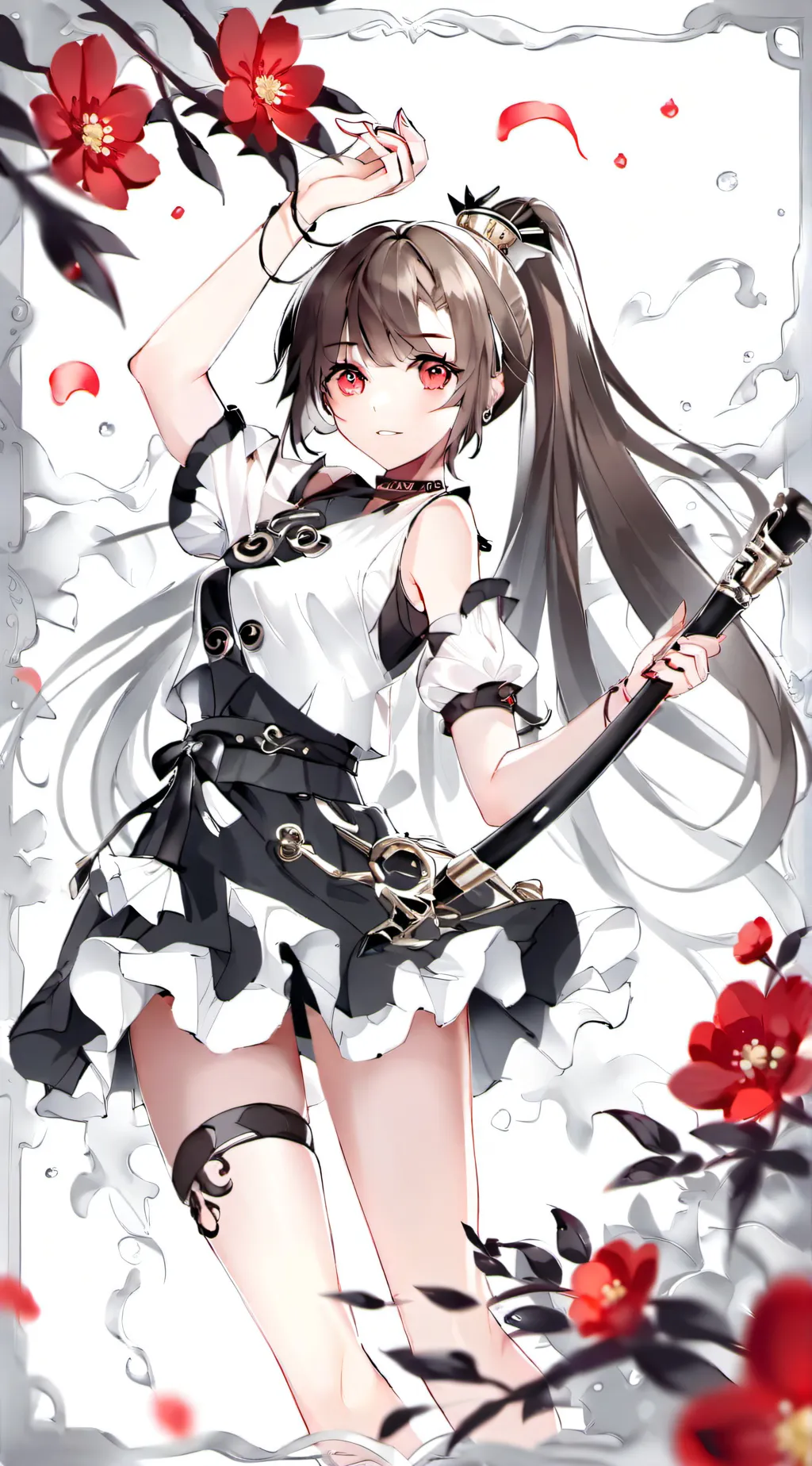 ai character: Y/n Grande background