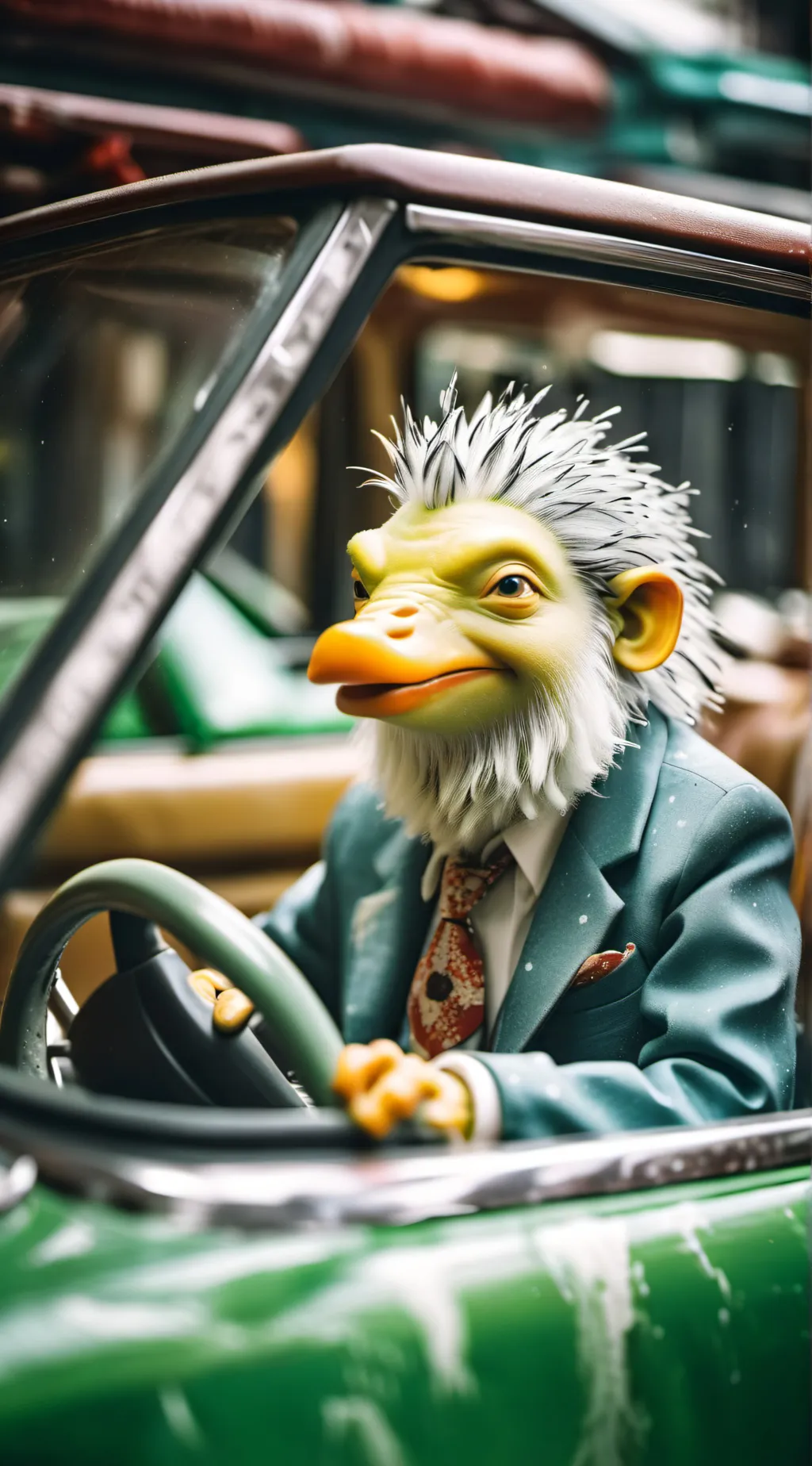 ai character: car background