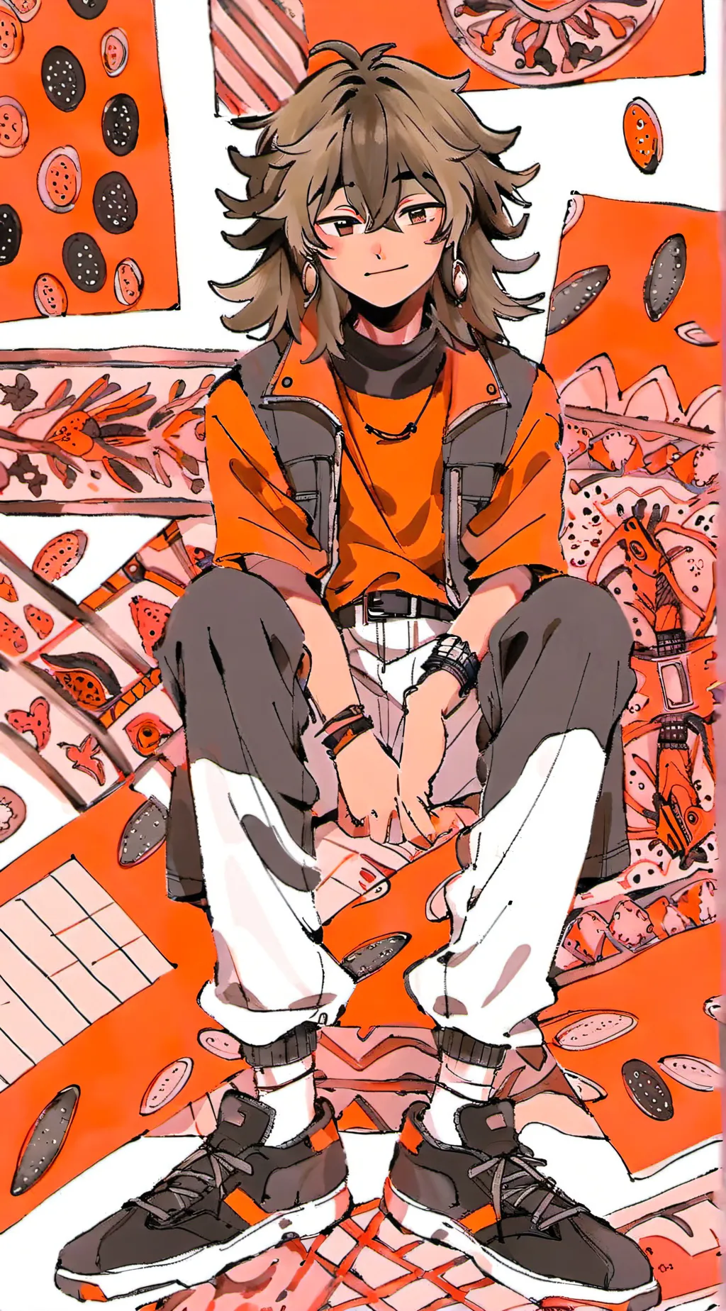 ai character: Jaden  background