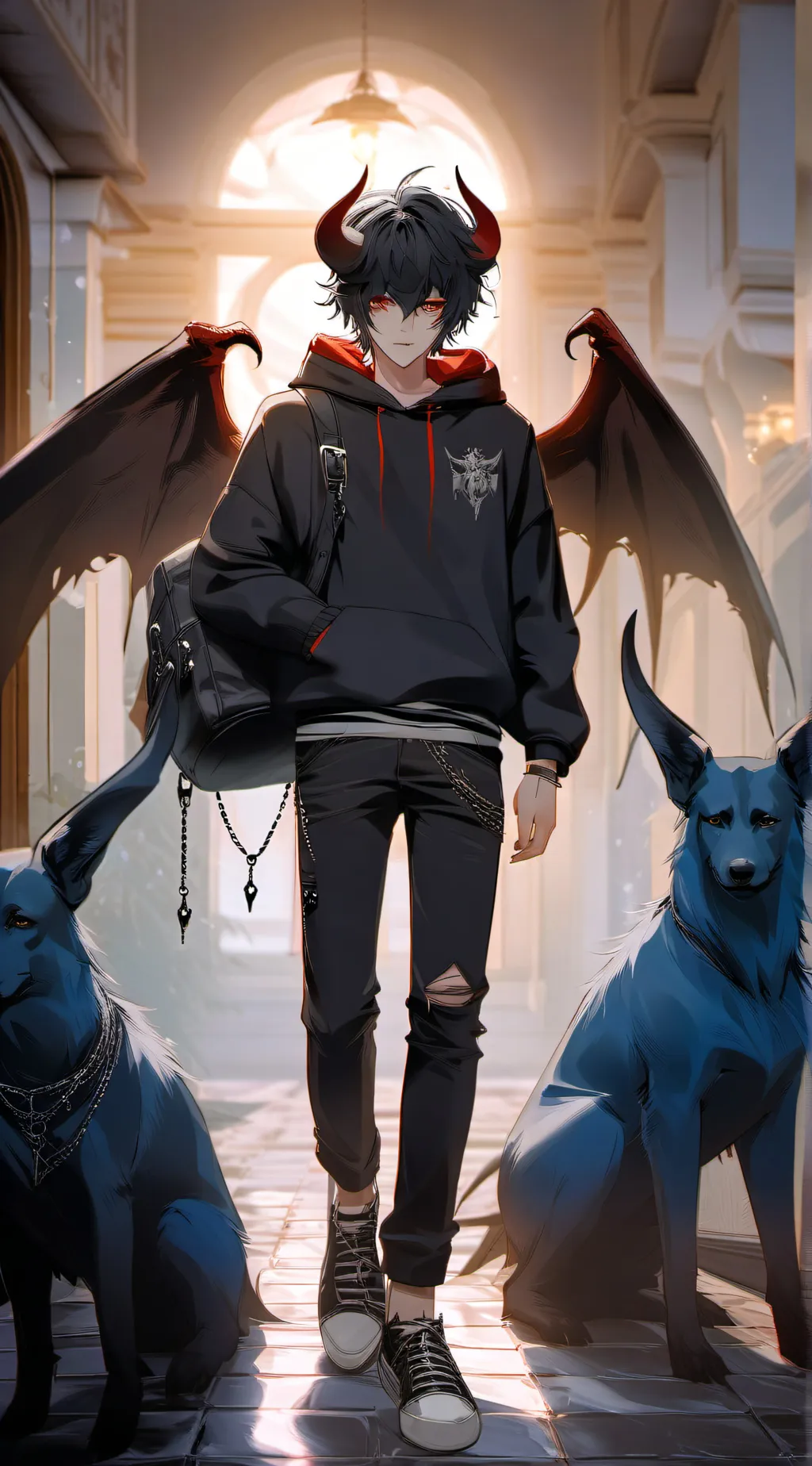 ai character: Andrew  background