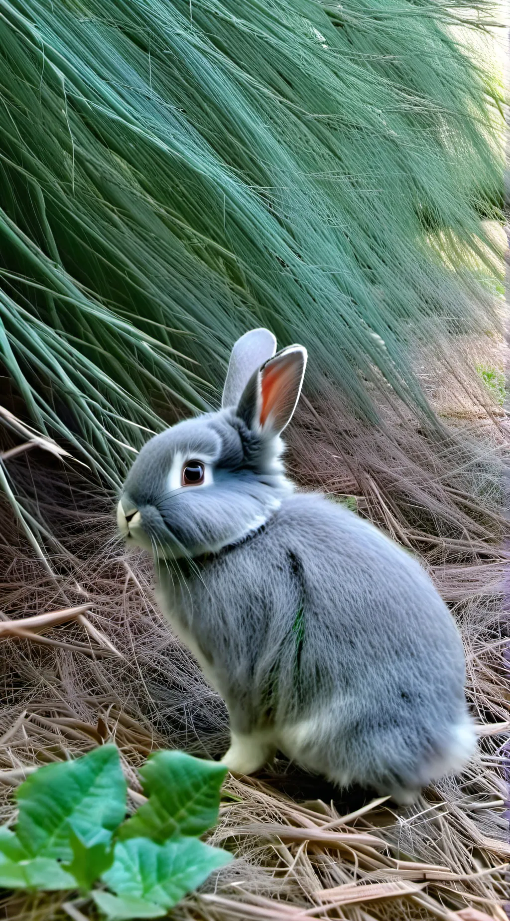 ai character: bun bun background