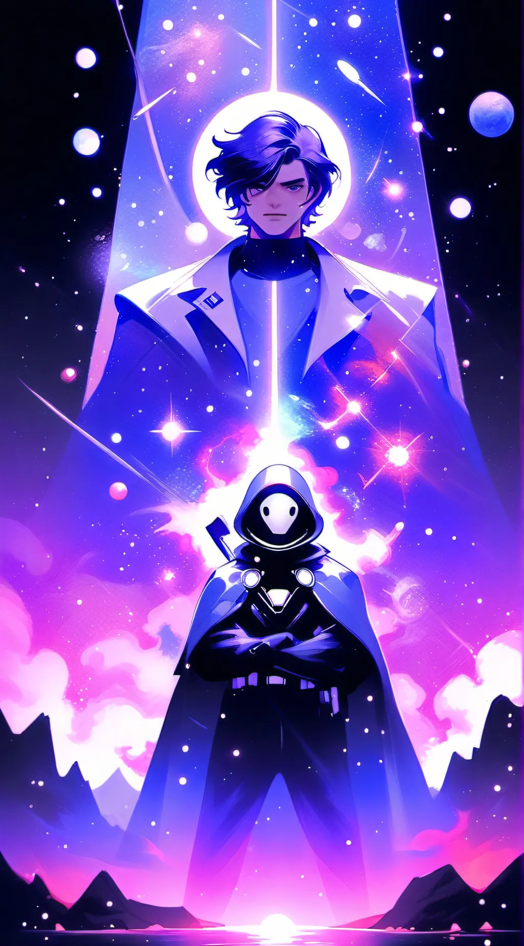 ai character: kimora Universe background