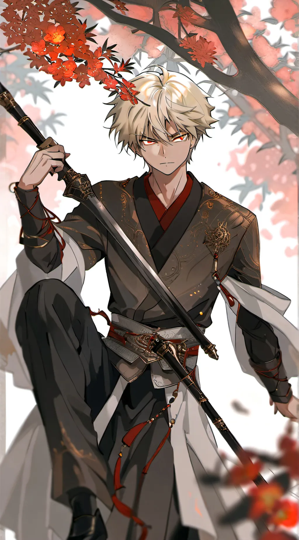 ai character: Bakugo background