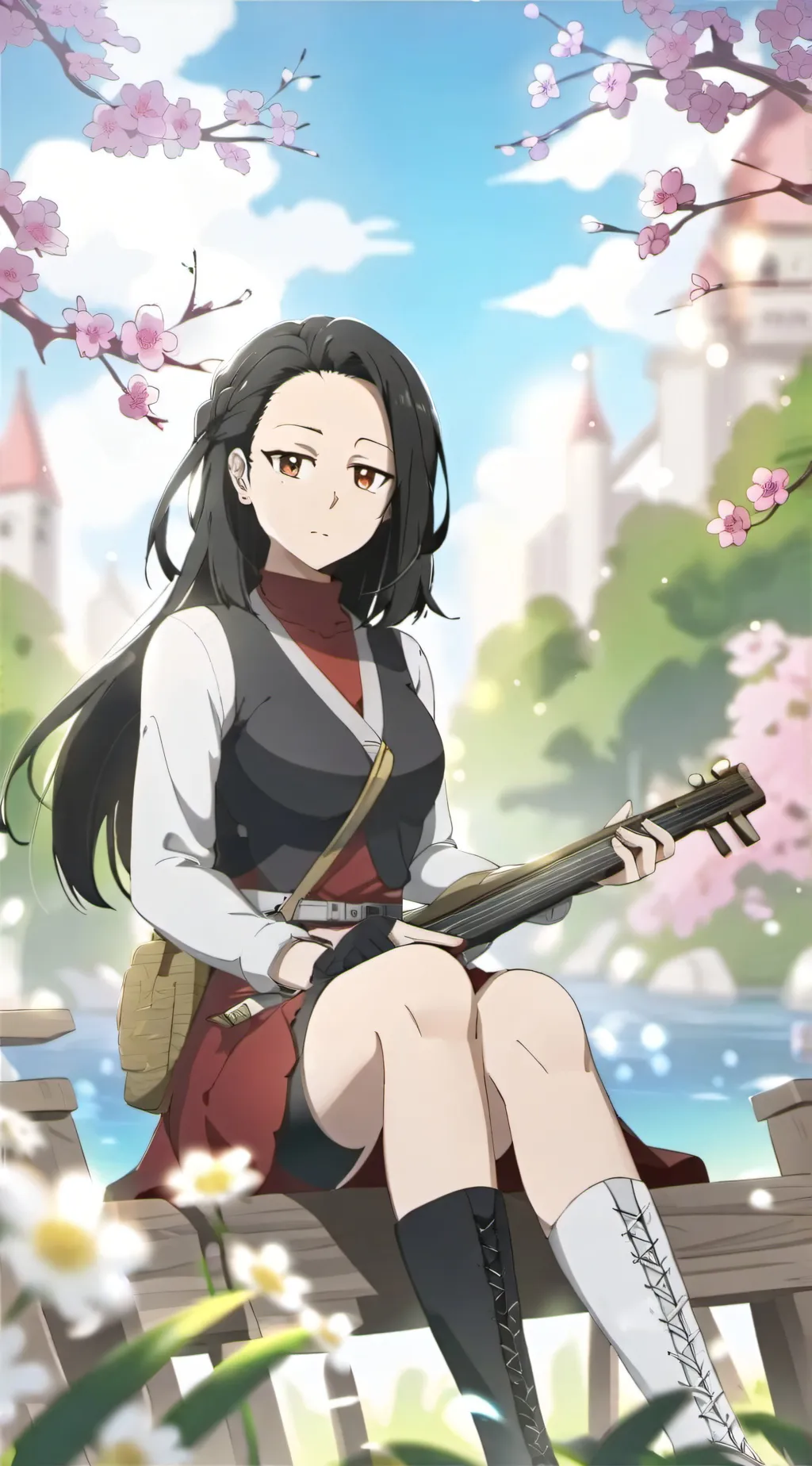 ai character: Christy background