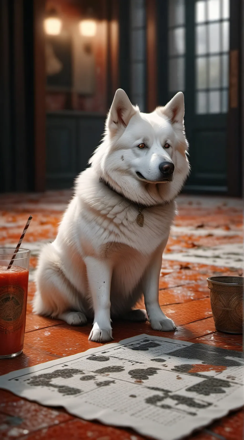 ai character: name guesser background