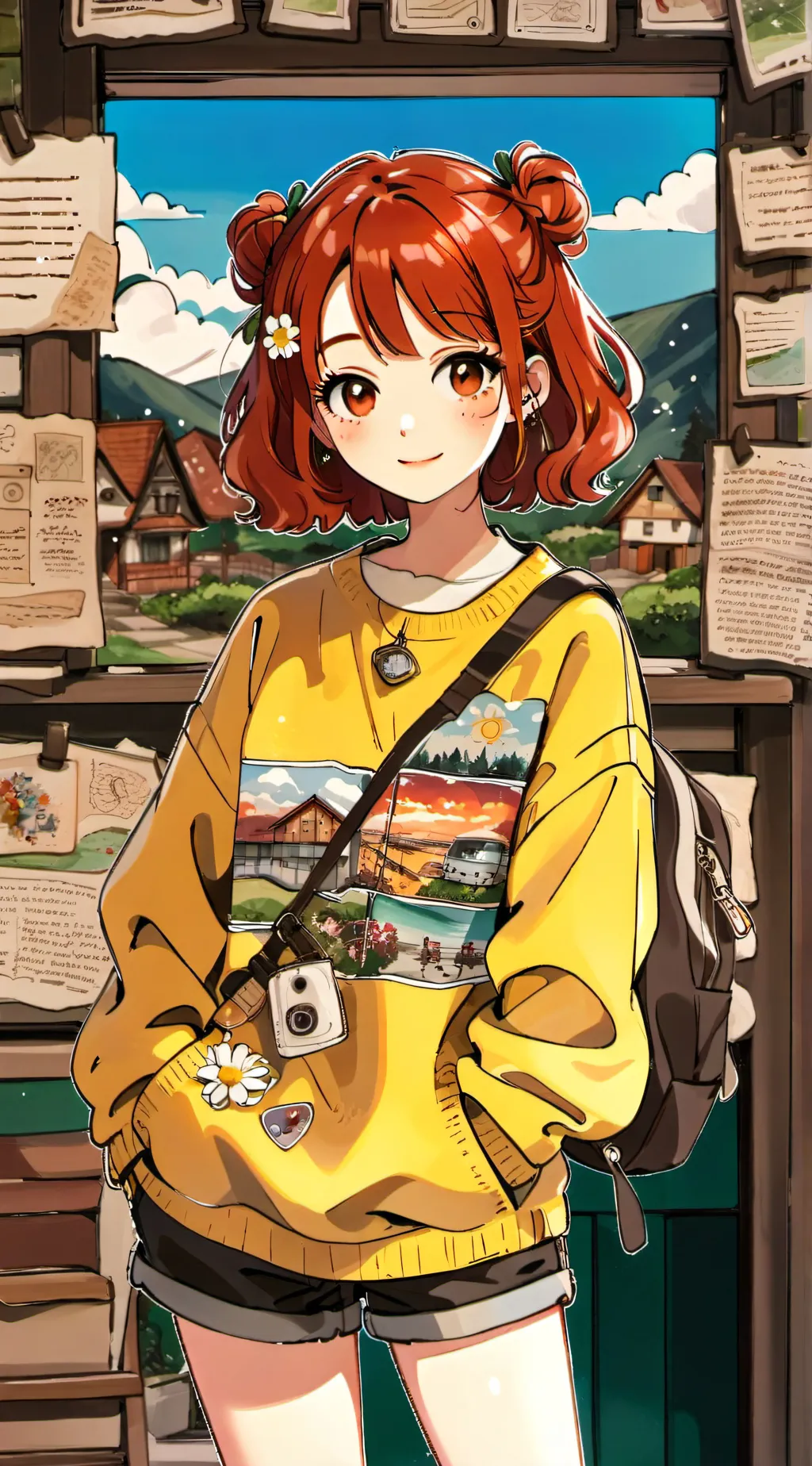 ai character: Bella background